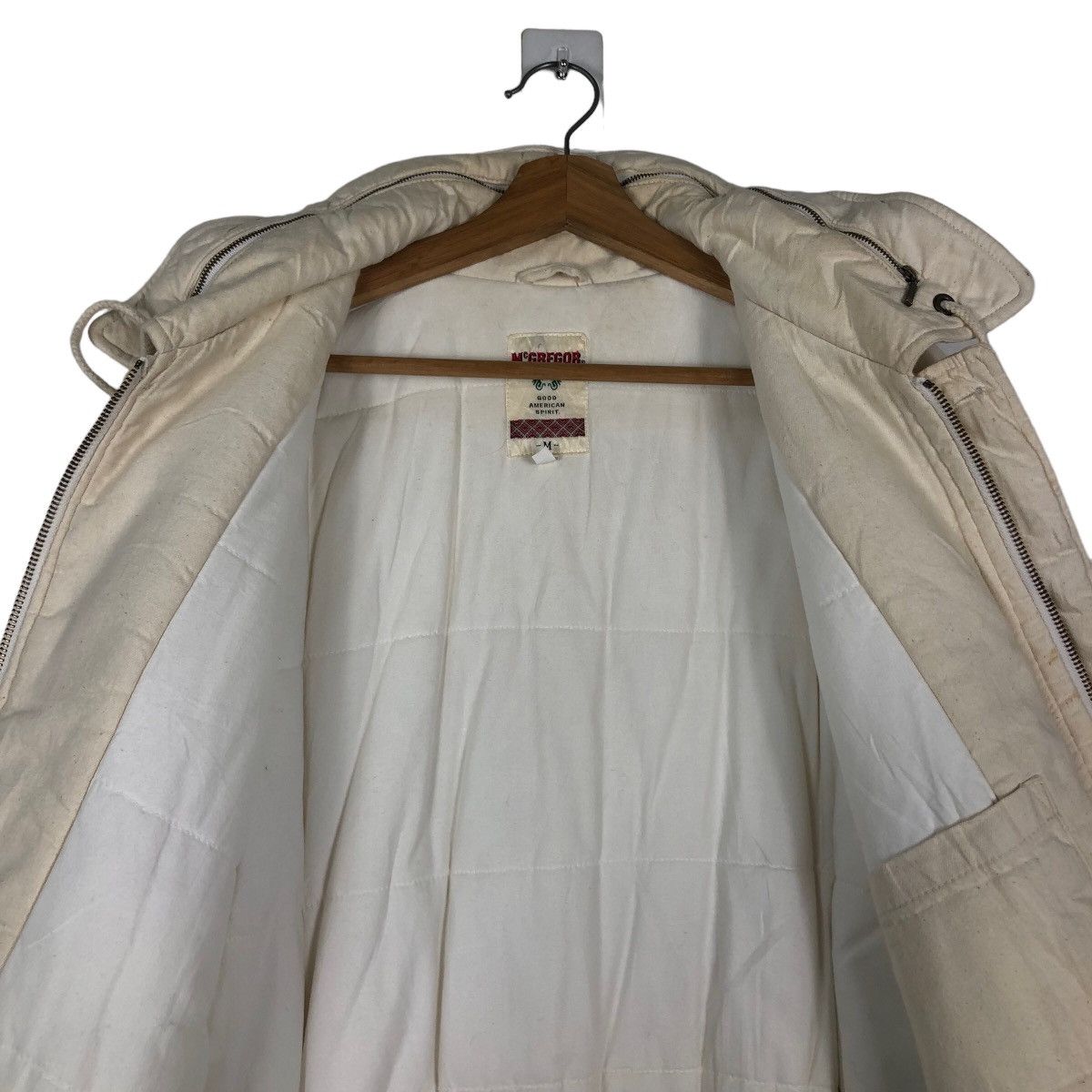 Japanese Brand 90s Vintage Bomber Jacket Parachute Bondage Design Mcgregor Size US M / EU 48-50 / 2 - 11 Thumbnail