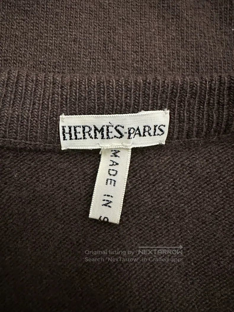 Hermes Hermes Margiela Era Slim Fit Cashmere Knit Sweater Jacket Size M / US 6-8 / IT 42-44 - 7 Thumbnail