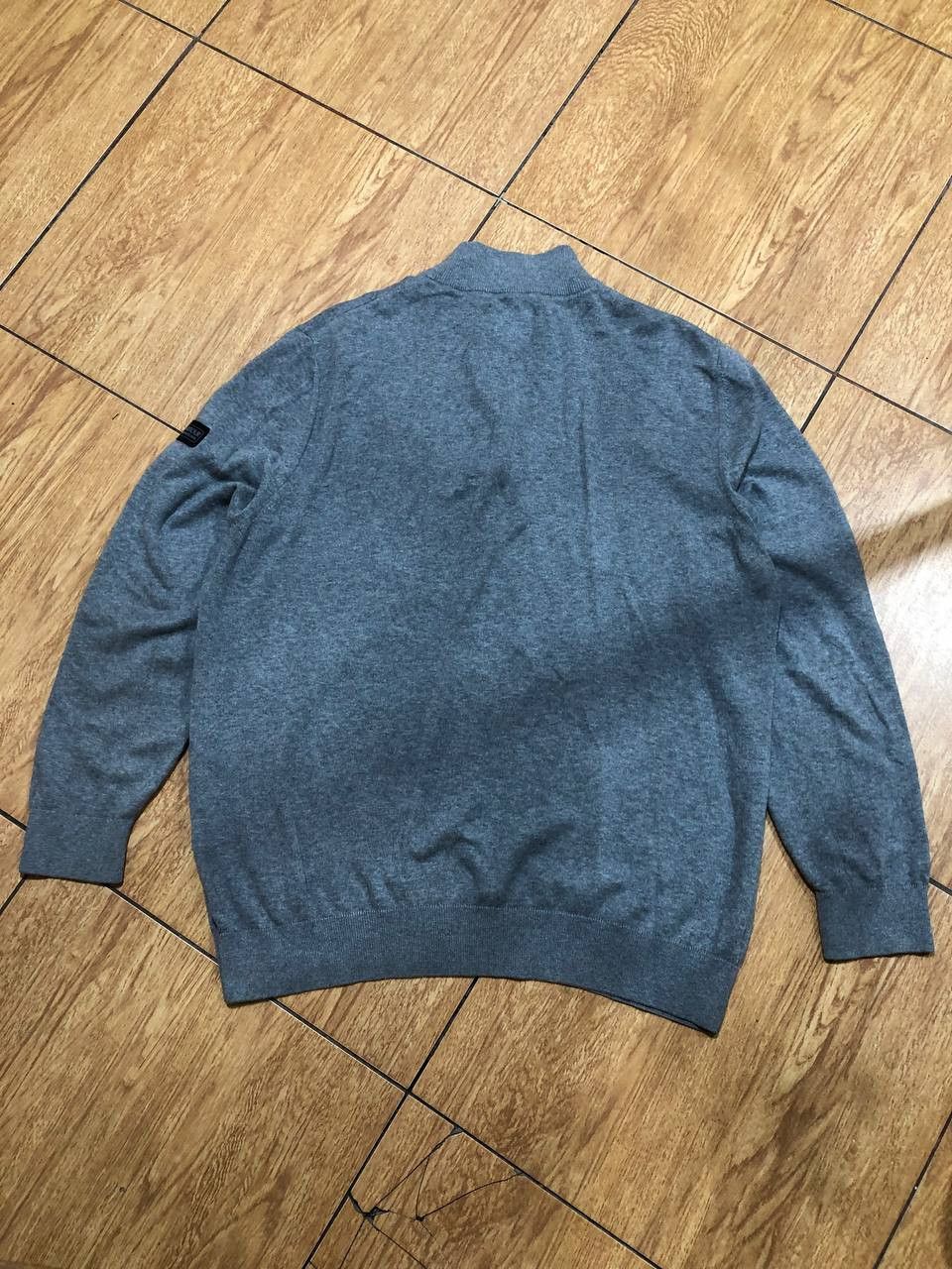 Barbour Barbour Men’s Gray 1/4 Zip Pullover Knit Sweater Size US XXL / EU 58 / 5 - 18 Thumbnail