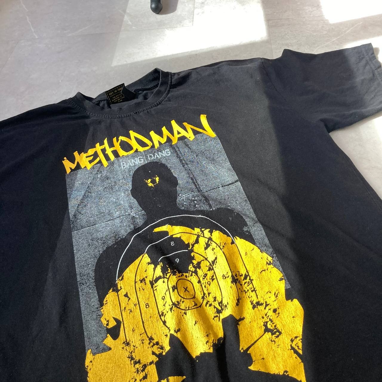 Wu-Tang Clan Vintage Method Man Wu-Wear Length Cropped Rap Tee Size US XL / EU 56 / 4 - 2 Thumbnail