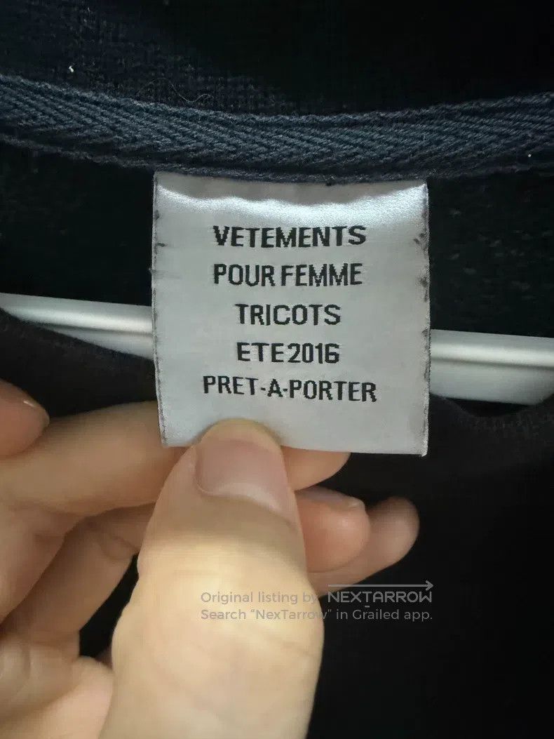 Vetements Vetements Reversible Hoodie Size US S / EU 44-46 / 1 - 3 Thumbnail
