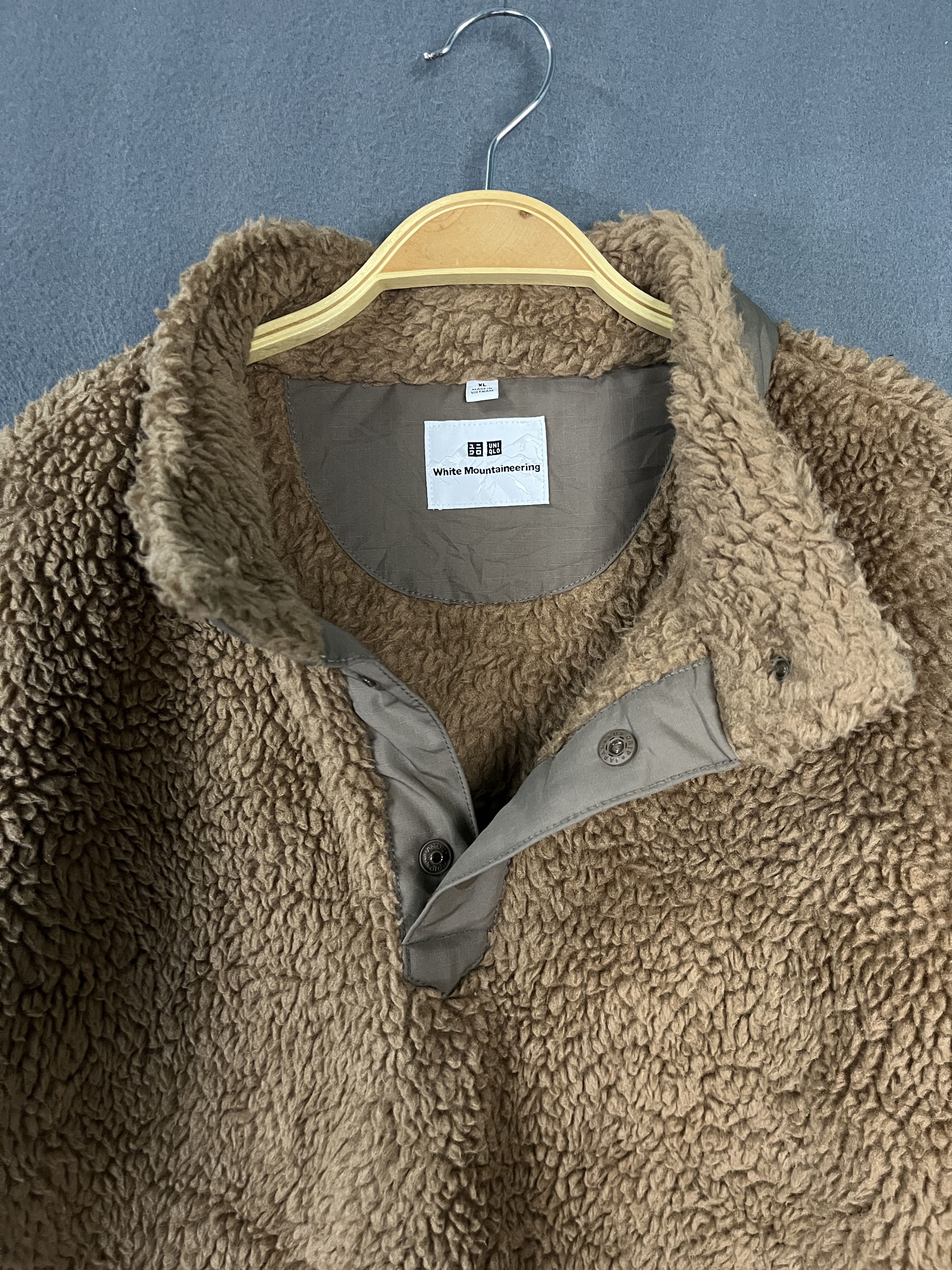 Japanese Brand × Uniqlo × White Mountaineering Uniqlo x White Mountaineering Fleece Pullover Size US XL / EU 56 / 4 - 6 Thumbnail