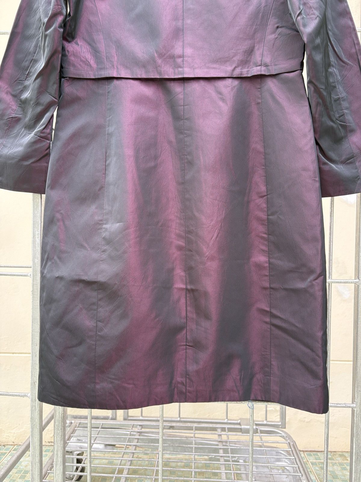 Jil Sander JILSANDER red maroon coat Size S / US 4 / IT 40 - 11 Thumbnail