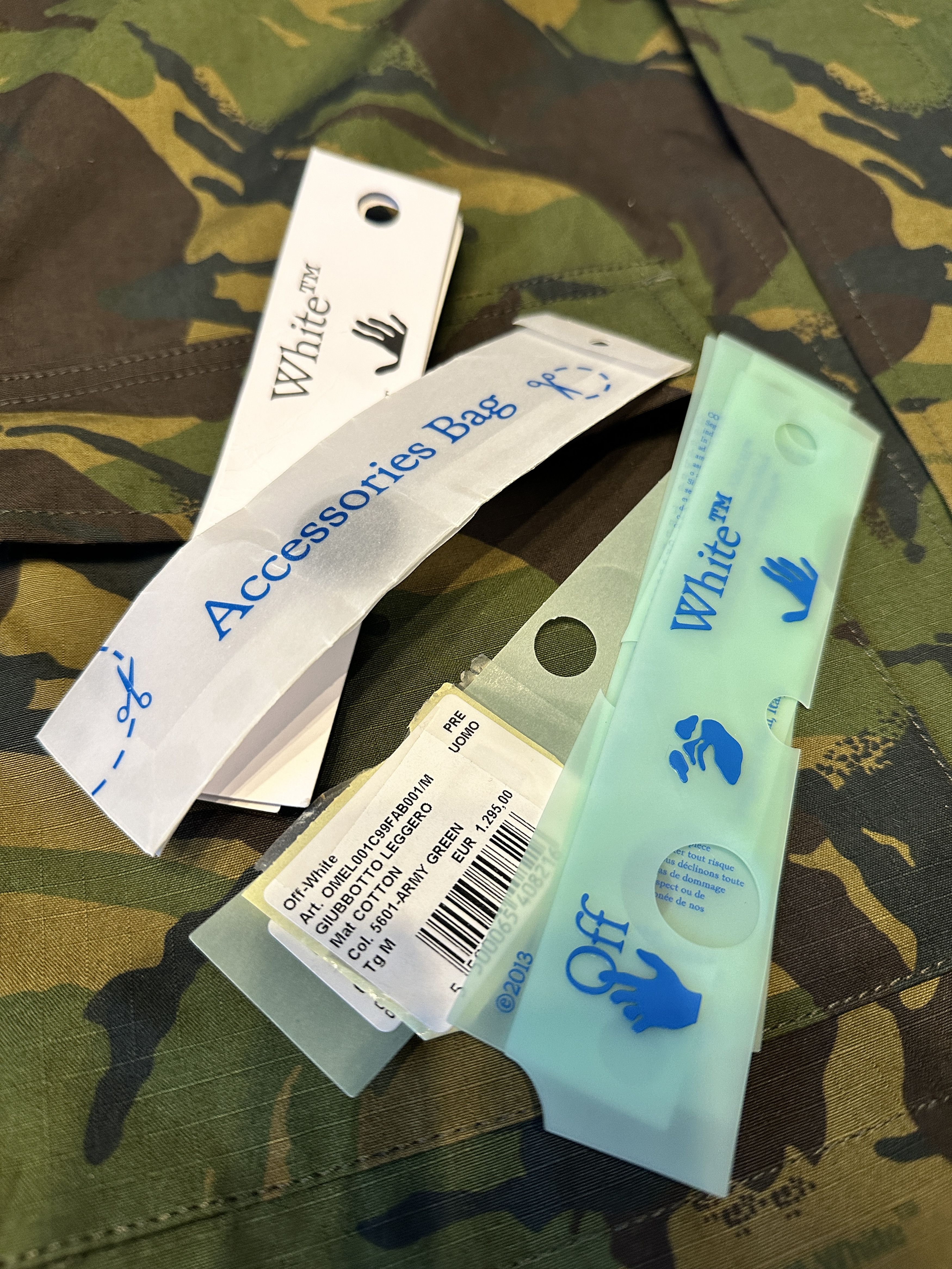 Off-White jacket (giubbotto leggero) Size US M / EU 48-50 / 2 - 6 Thumbnail