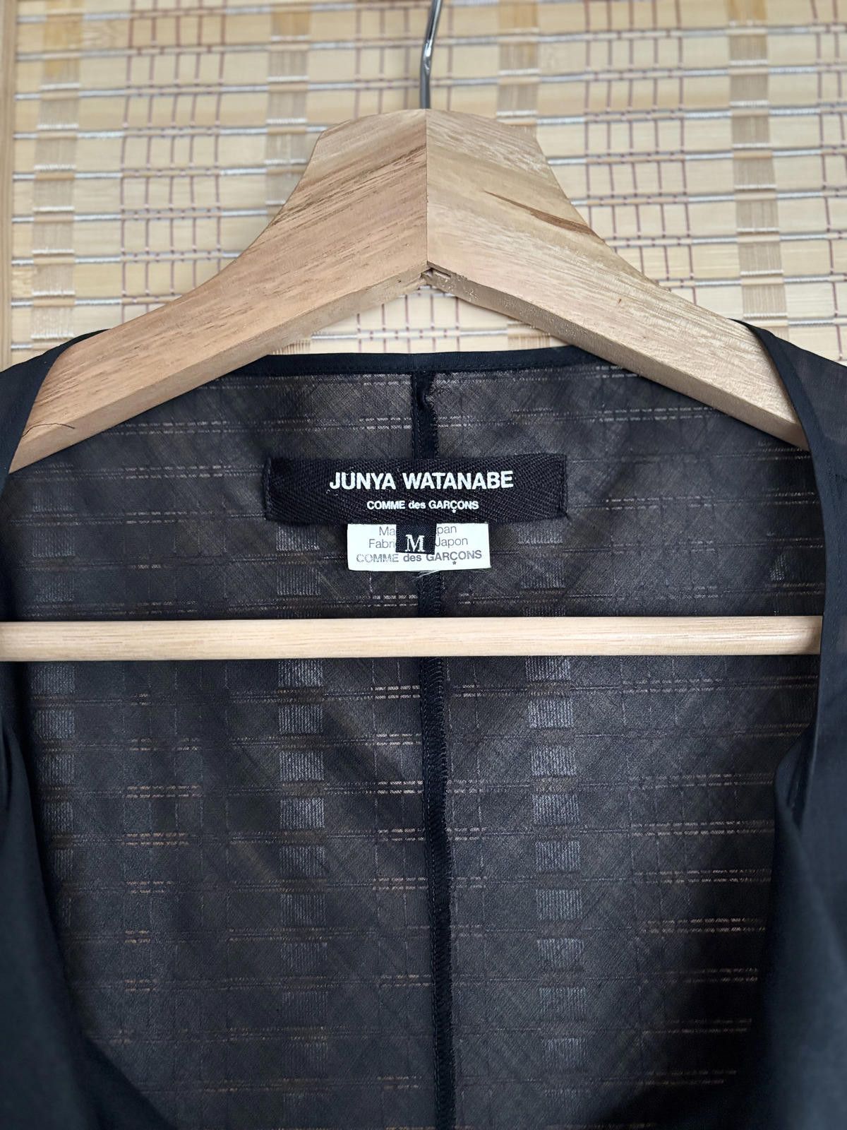 Junya Watanabe COMME des GARÇON JUNYA WATANABE Black Layered Midi Dress Size S / US 4 / IT 40 - 3 Thumbnail