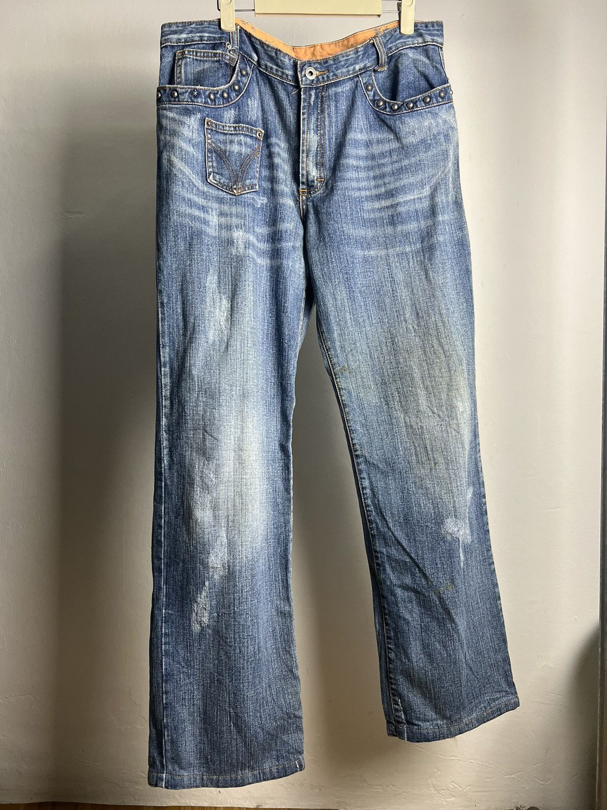 Vintage Dolce&Gabbana Studded Pocket Denim