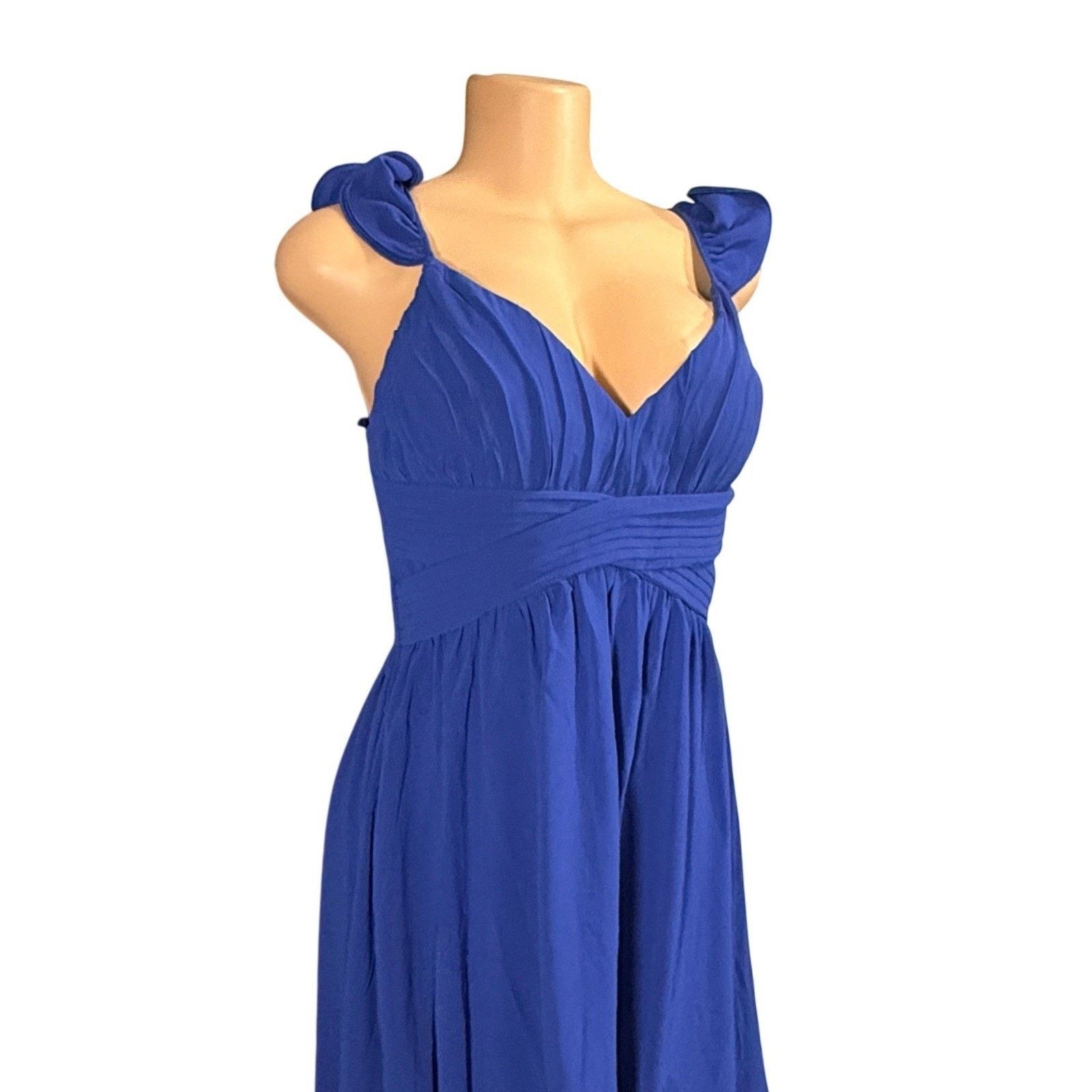 Other City Studio Women Ruffle Strap Corset Back Party Dress 11/12 Size XL / US 12-14 / IT 48-50 - 3 Thumbnail
