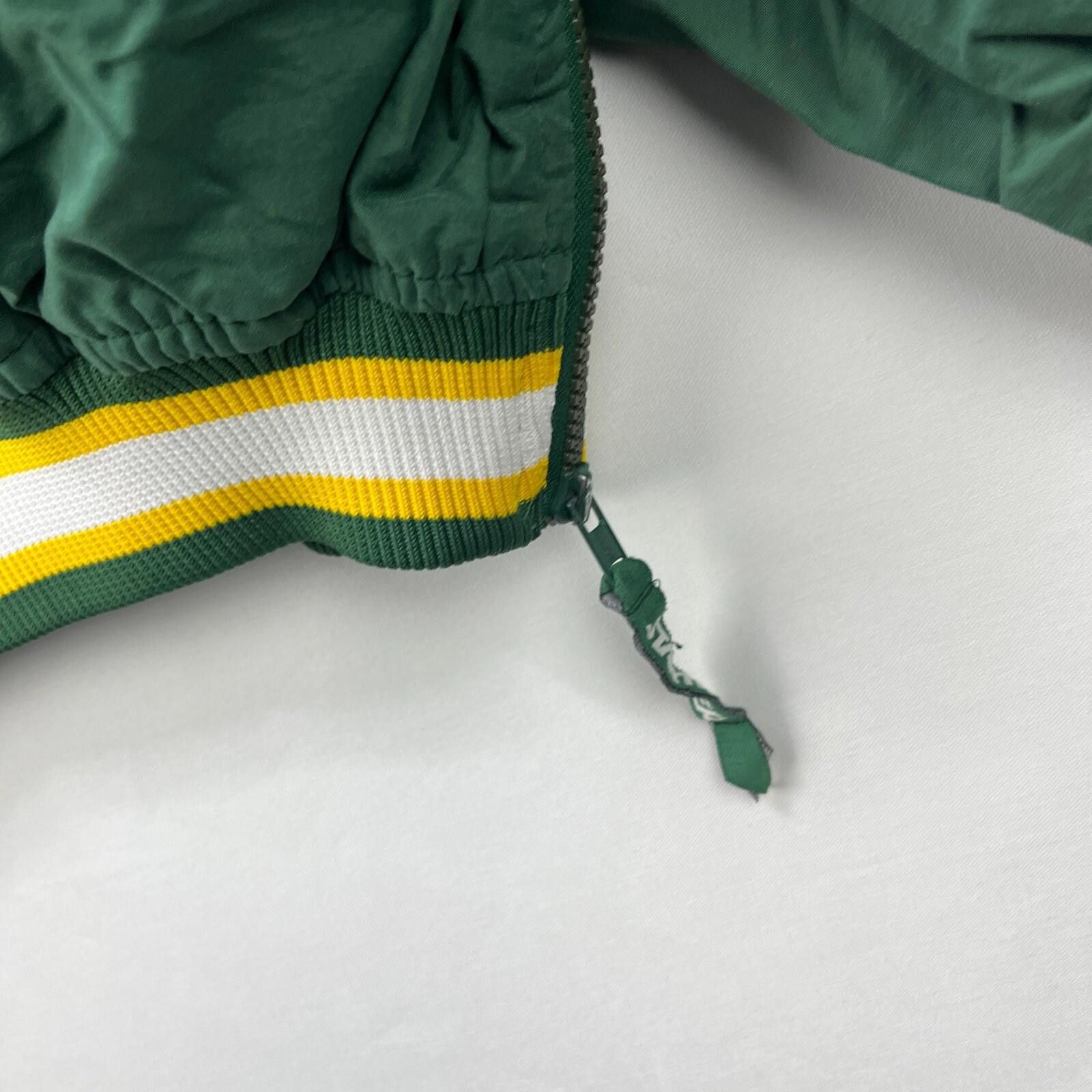 Starter Vintage 90s Green Bay Packers Starter Pullover Jacket XL NFL Size US XL / EU 56 / 4 - 9 Thumbnail