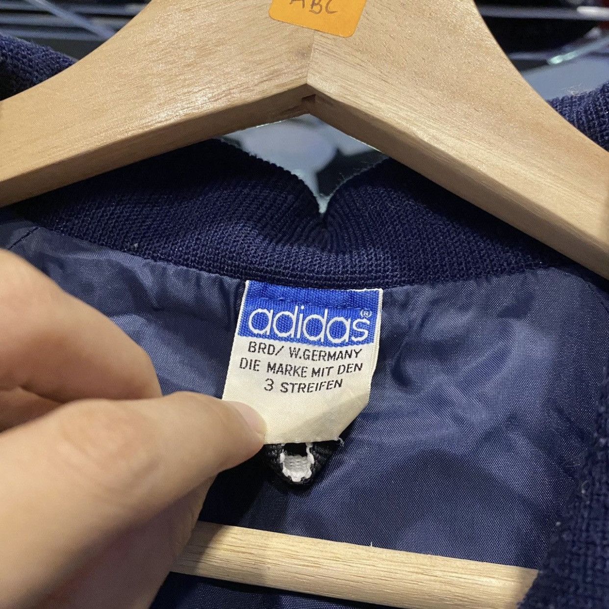 Adidas VTG Adidas Trefoil logo light bomber jacket West Germany 80s Size US M / EU 48-50 / 2 - 10 Thumbnail