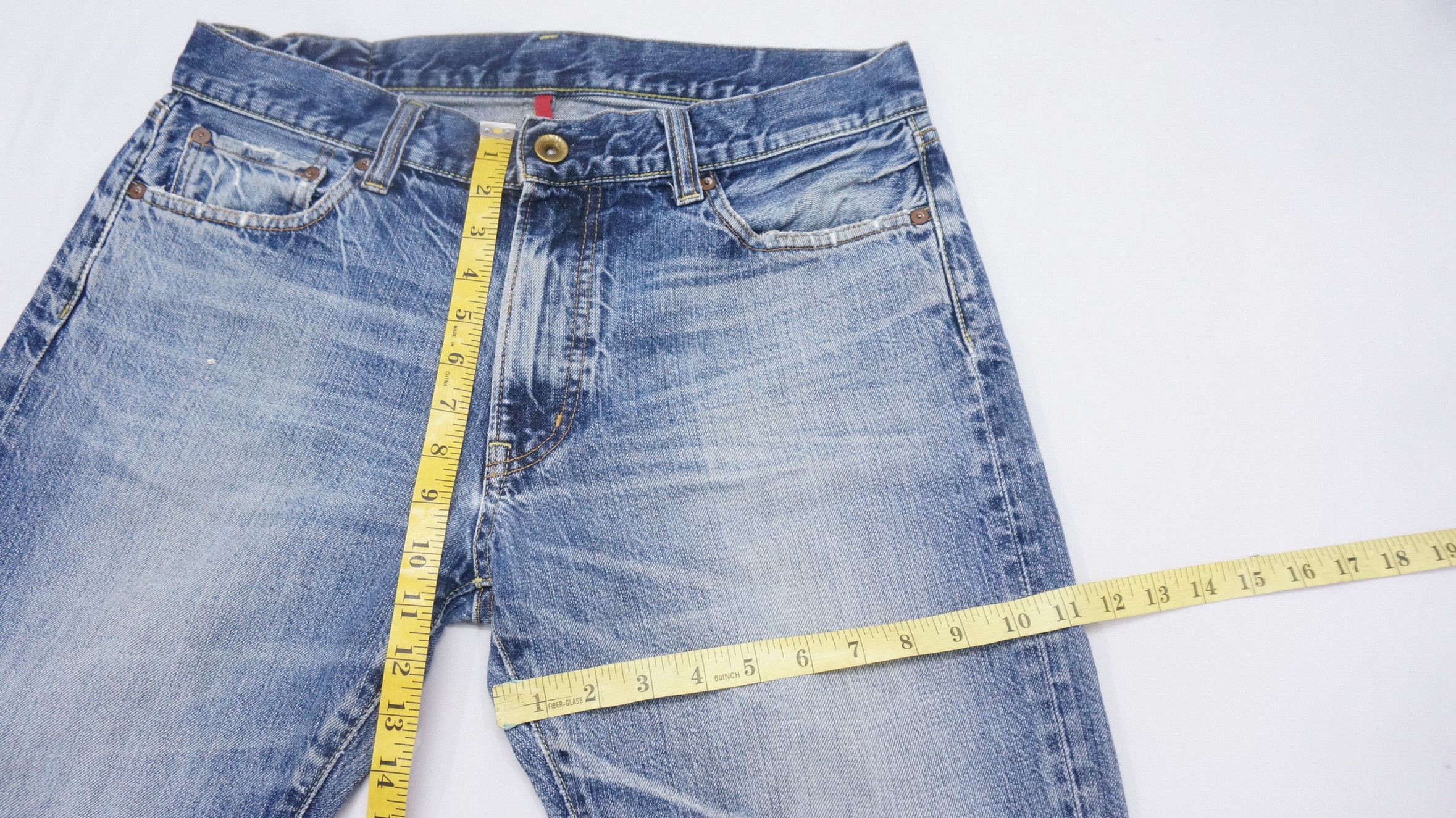 Japanese Brand Uniqlo Jeans UJ S002 Ripped Distressed Jeans W35 Size US 35 - 9 Thumbnail