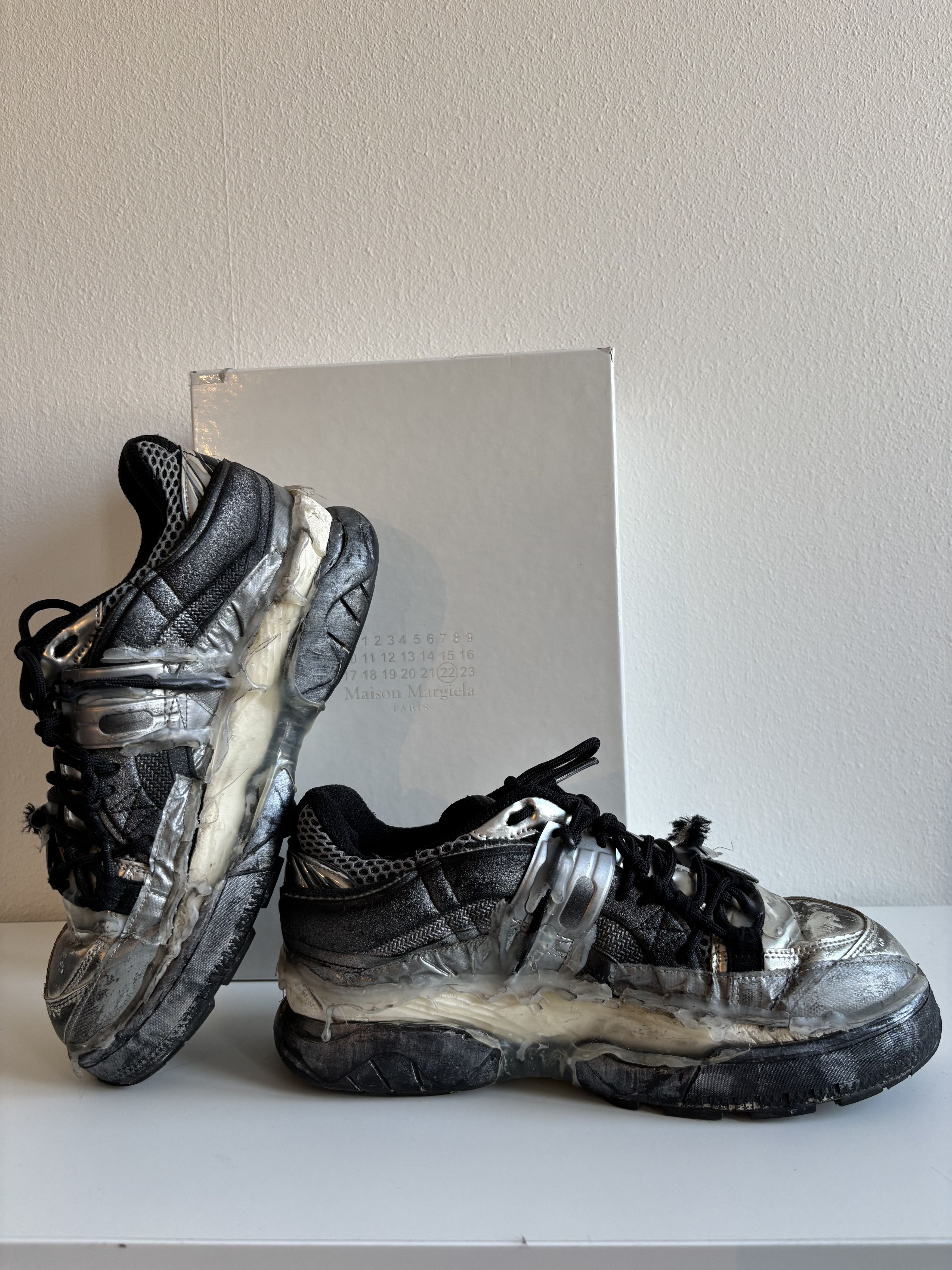 Maison Margiela Maison Margiela Fusion Silver Size US 8 / EU 41 - 7 Thumbnail