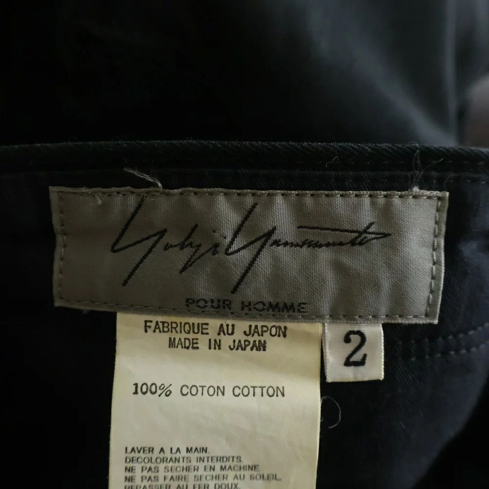 Yohji Yamamoto Yohji Yamamoto POUR HOMME Button Design Wide Pants Size US 30 / EU 46 - 7 Thumbnail