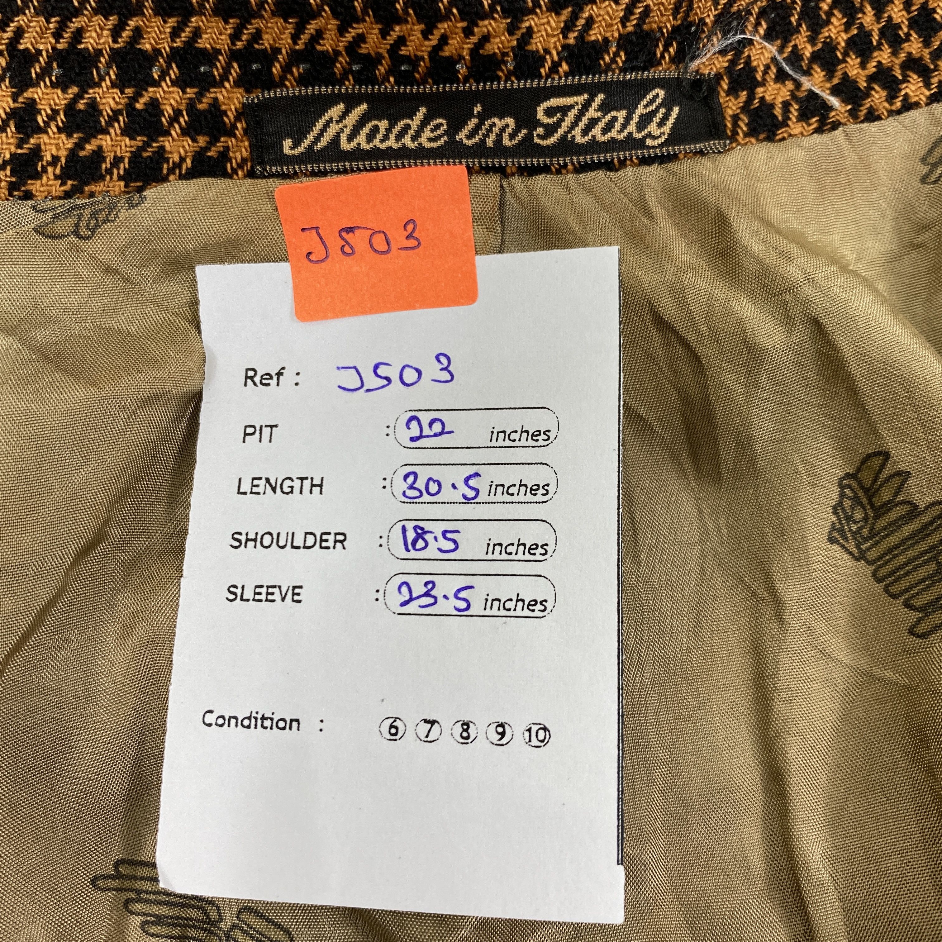 Emporio Armani Emporio Armani Checked Blazer Coat- J503 Size US M / EU 48-50 / 2 - 10 Thumbnail