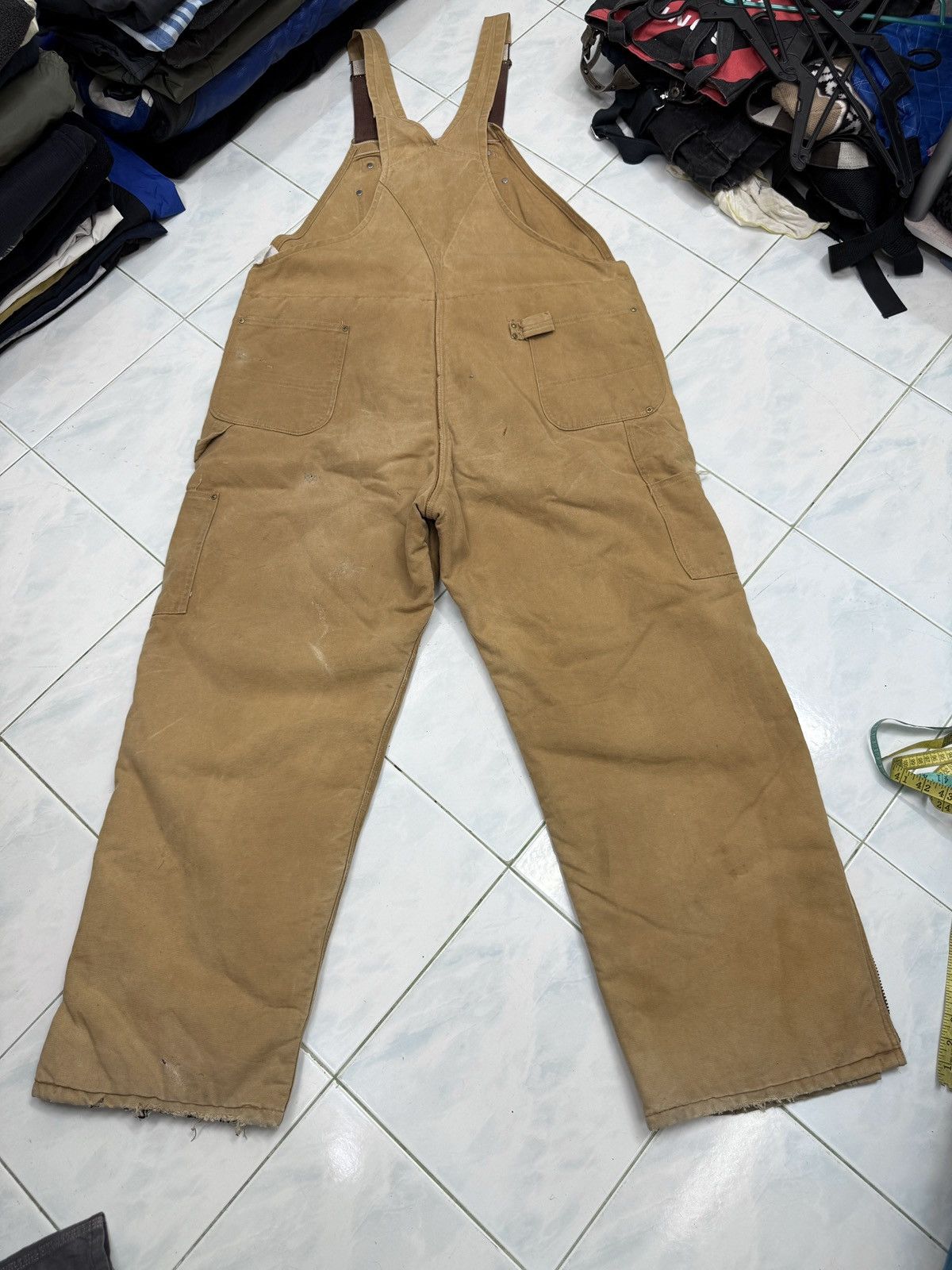 Carhartt 🔥🔥🔥ARCHIVE VINTAGE CARHARTT JUMPSUIT/OVERALL SIZE XL Size US 44 / EU 60 - 17 Thumbnail