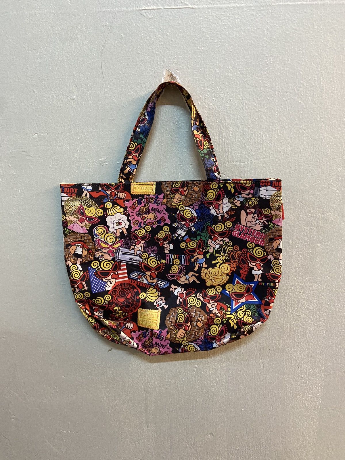 Hysteric Glamour × Japanese Brand × Vintage Hysteric Glamour baby nylon mini hand bag Size ONE SIZE - 1 Thumbnail