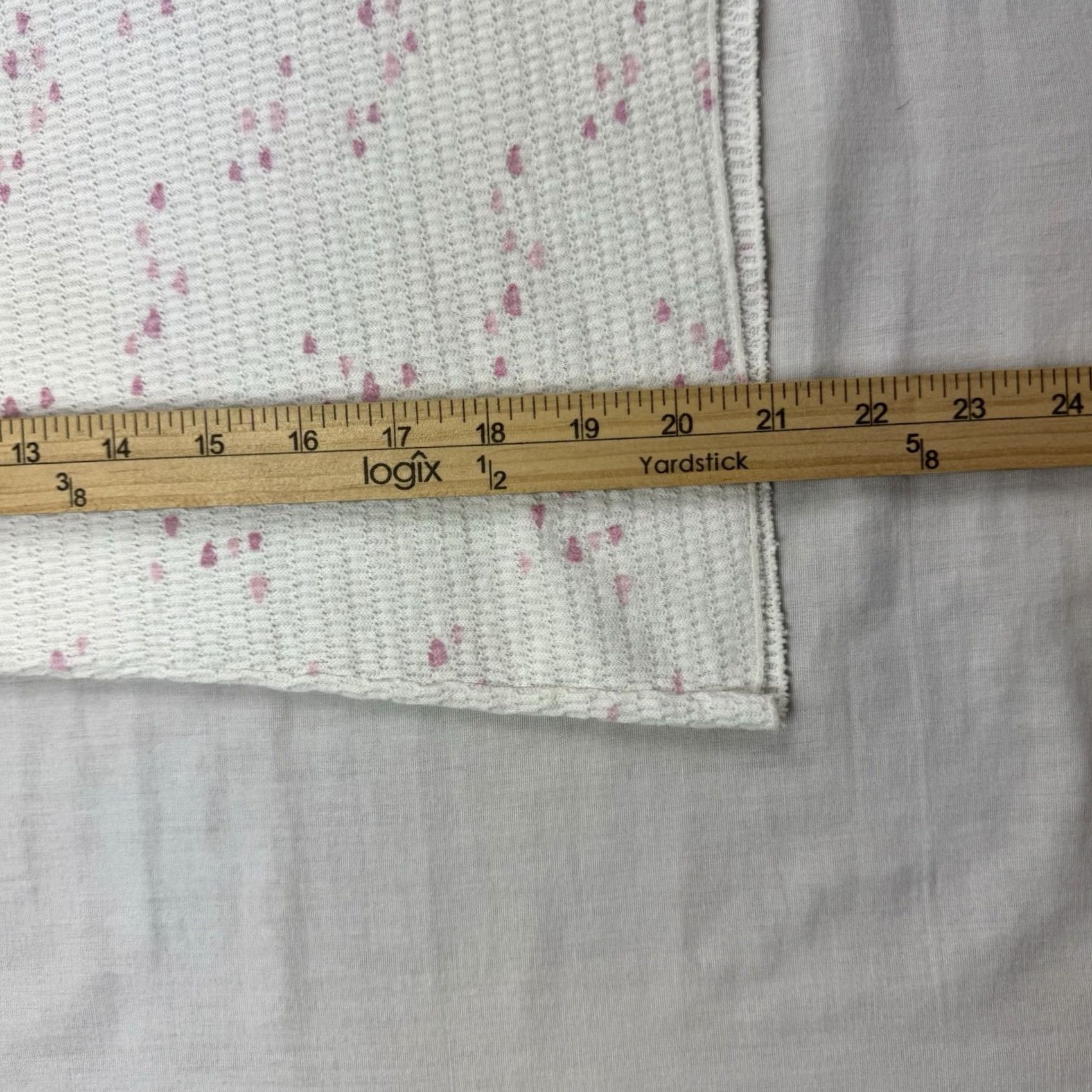 Vintage VINTAGE American Shirt Womens Small Crew Neck Long Sleeve Thermal Heart Printed 70s 80s Hipster Grunge White Cotton Slim Vintage Size S / US 4 / IT 40 - 7 Thumbnail