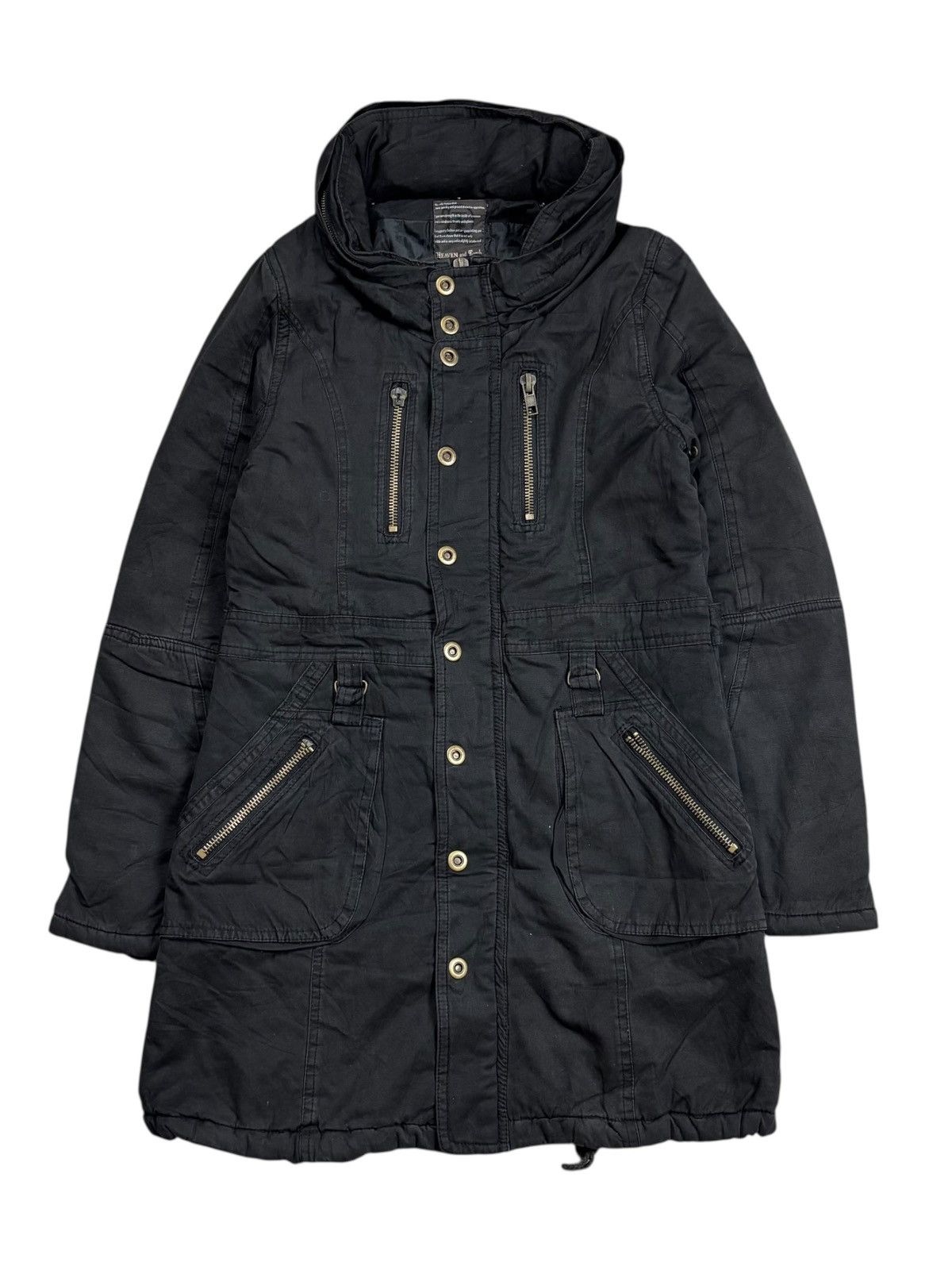 GOA 2000s Heaven And Earth - Apocalypse Style Long Bono Jacket Size US M / EU 48-50 / 2 - 3 Thumbnail