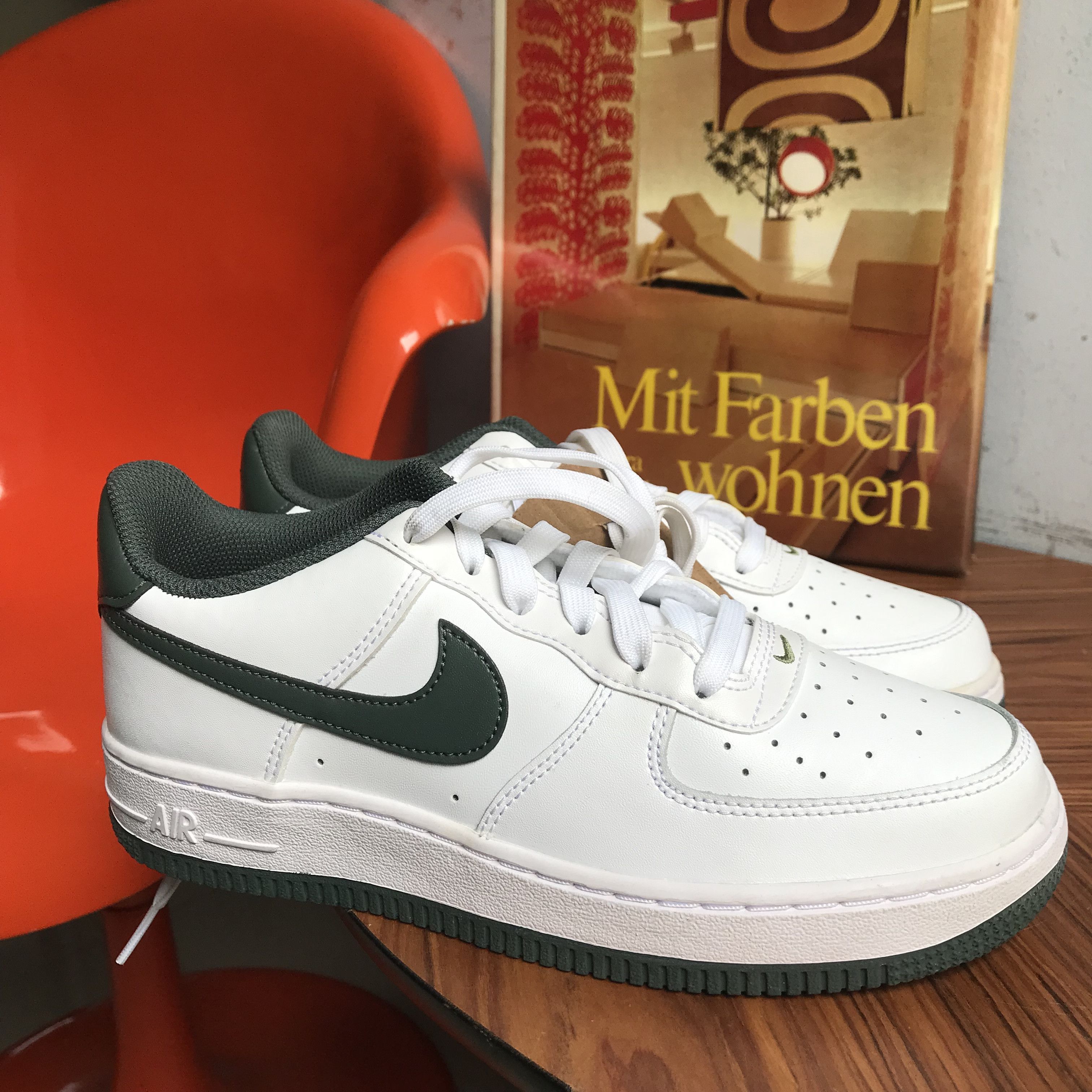 Nike Nike Air Force 1 Green Union Size 5uk 38 eur 24 Size US 5.5 / EU 38 - 5 Thumbnail