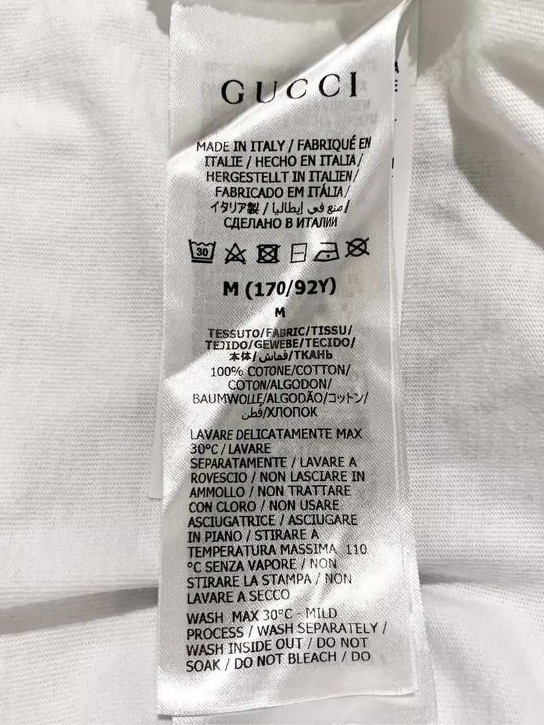 Gucci Gucci Adidas co-branded size M logo pattern printed round-n Size US M / EU 48-50 / 2 - 6 Thumbnail