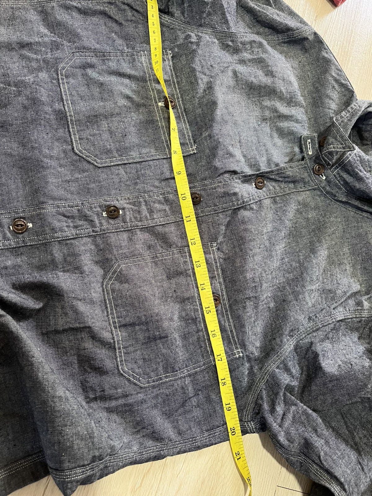 Warehouse & Co. Blue de gray chambray by warehouse & co Size US M / EU 48-50 / 2 - 10 Thumbnail
