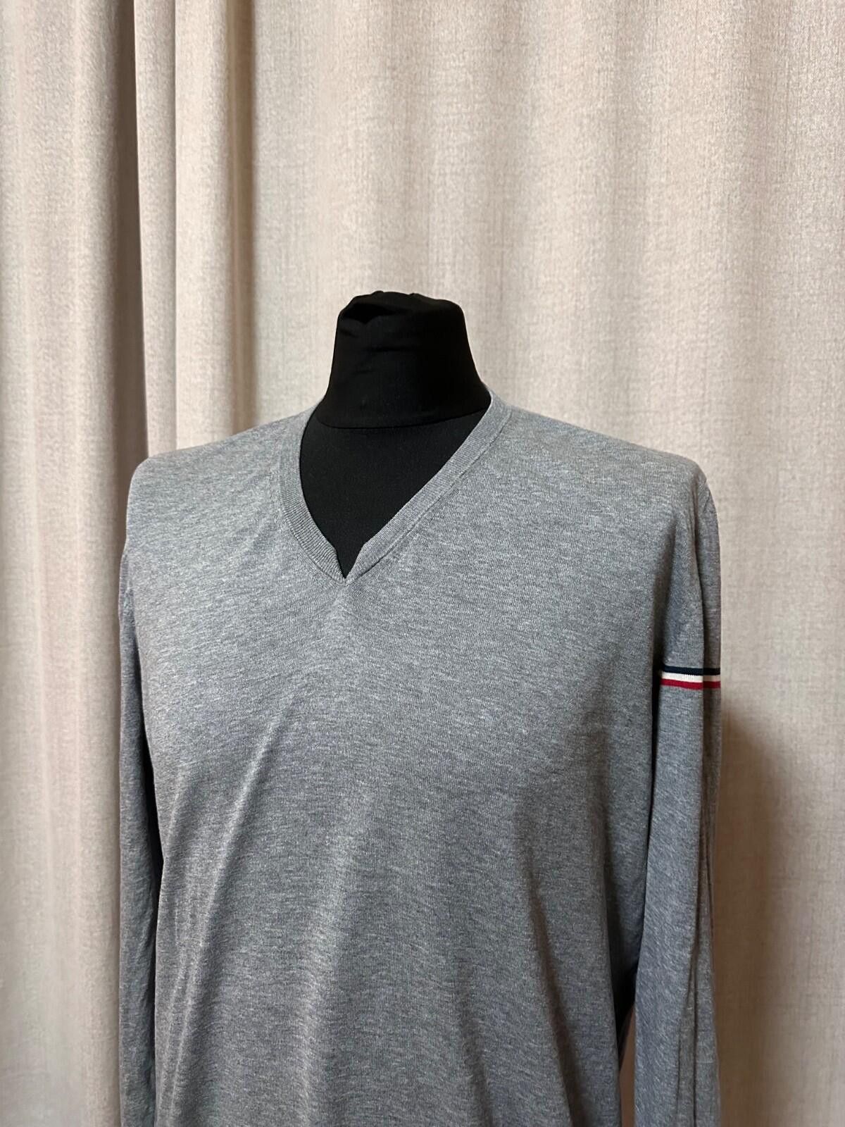 Moncler Moncler Maglione Tricot Scollo V-Neck Sweater Sz XXL Size US XXL / EU 58 / 5 - 2 Thumbnail