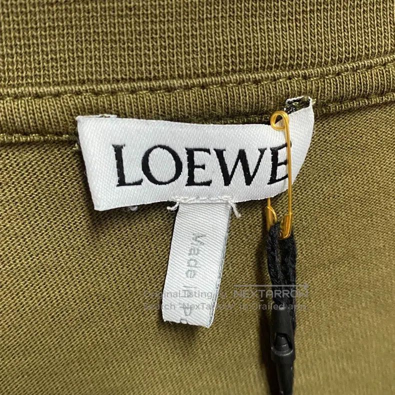 Loewe Loewe Short-sleeved T-shirt with Anagram embroidered logo Size US XL / EU 56 / 4 - 4 Thumbnail