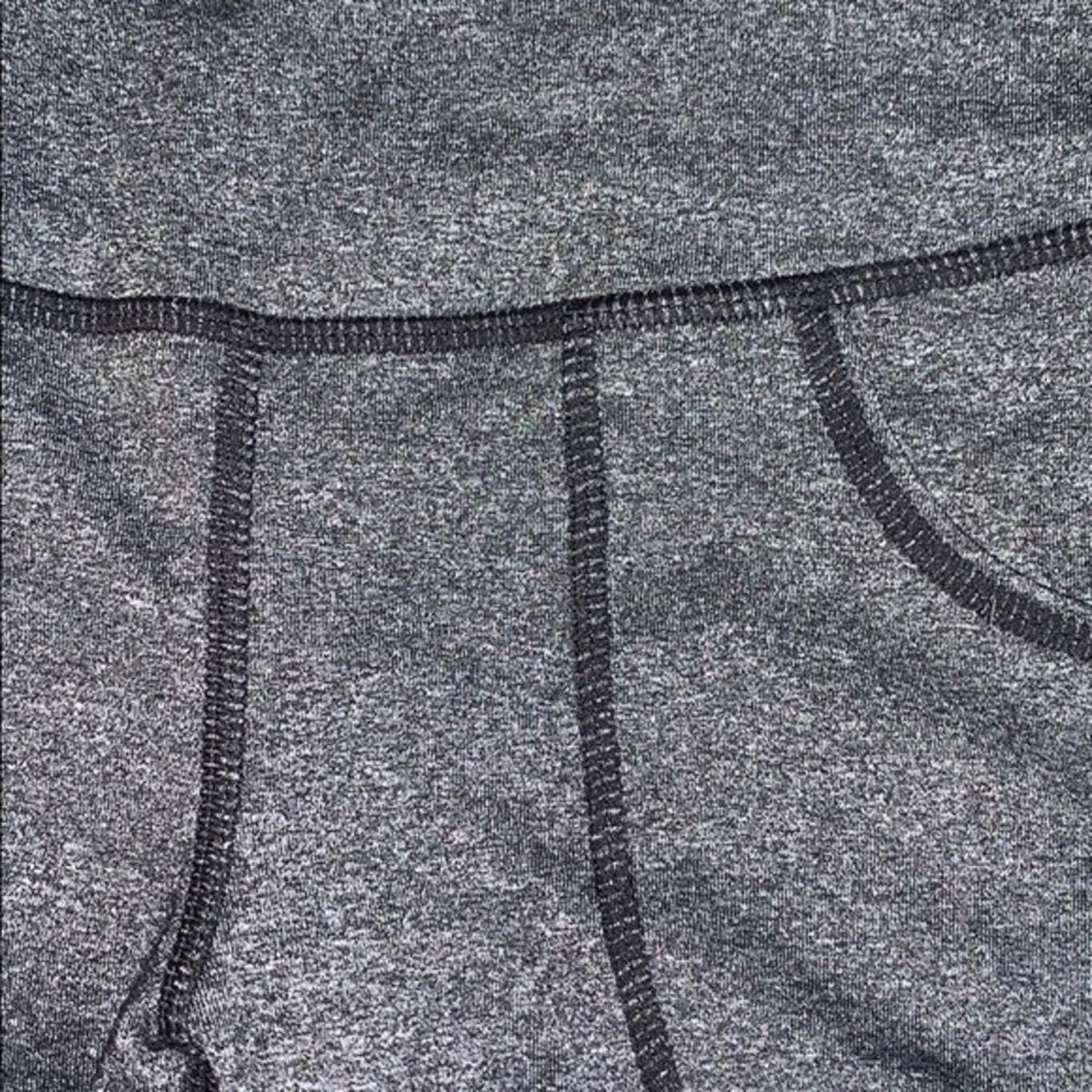 Other GWC Gray and Black Full-Length Leggings | Sz L Size 34" / US 12 / IT 48 - 5 Thumbnail