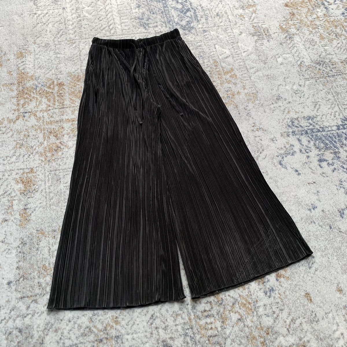 Japanese Brand × Vintage Rare Japanese Brand Issey Style Uniqlo Pleats Pants Size US 29 - 2 Thumbnail