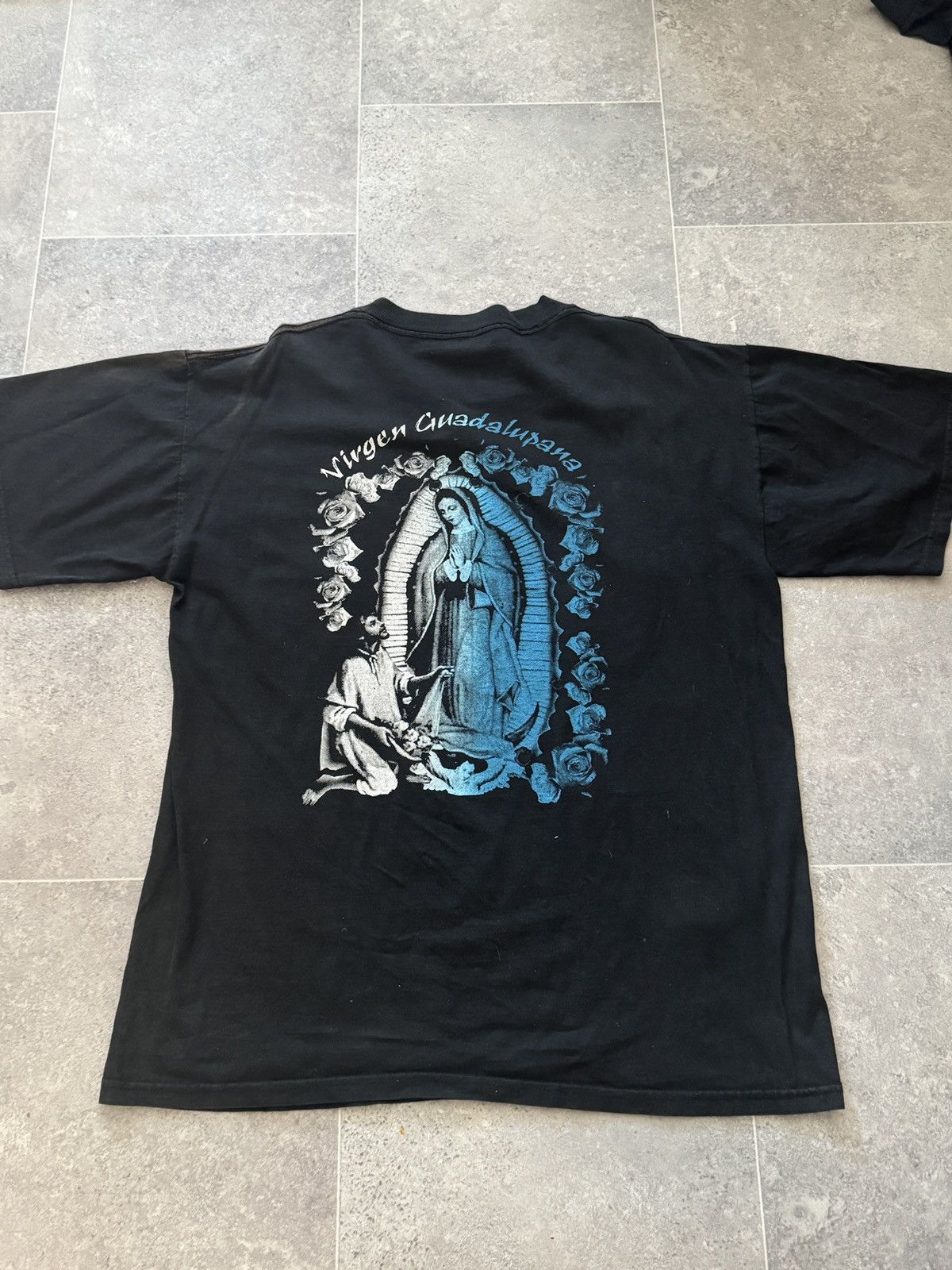 Vintage Virgin Mary Vintage Tee Mexicana 90s Size US XL / EU 56 / 4 - 2 Thumbnail