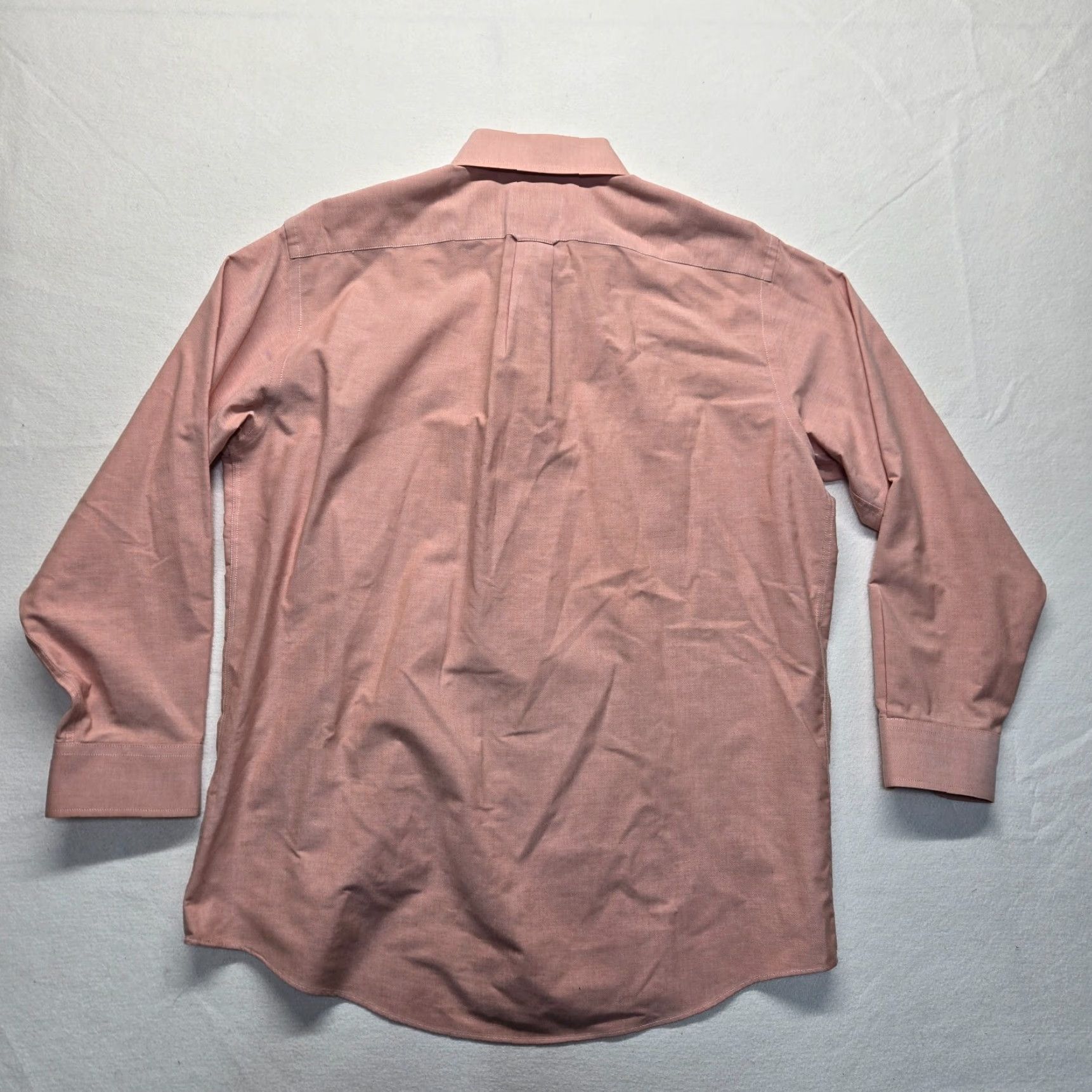 Stafford VINTAGE Stafford Shirt Men's Long Sleeve Button-Up Adult Size 17 Red Cotton Blend 90s Size US XL / EU 56 / 4 - 7 Thumbnail