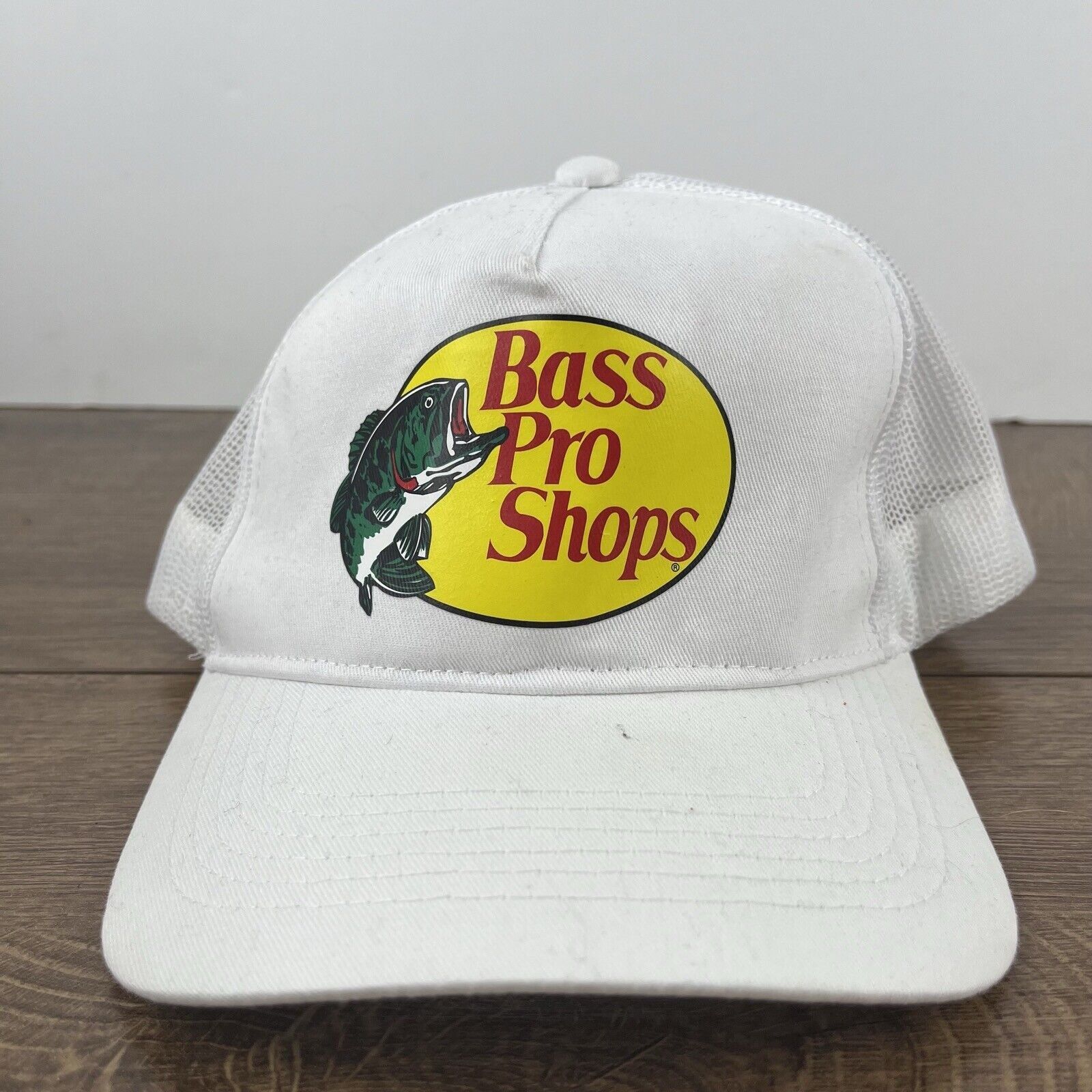 Other Bass Pro Shops Snapback Hat White Hat Adjustable White Adult Size ONE SIZE - 2 Thumbnail