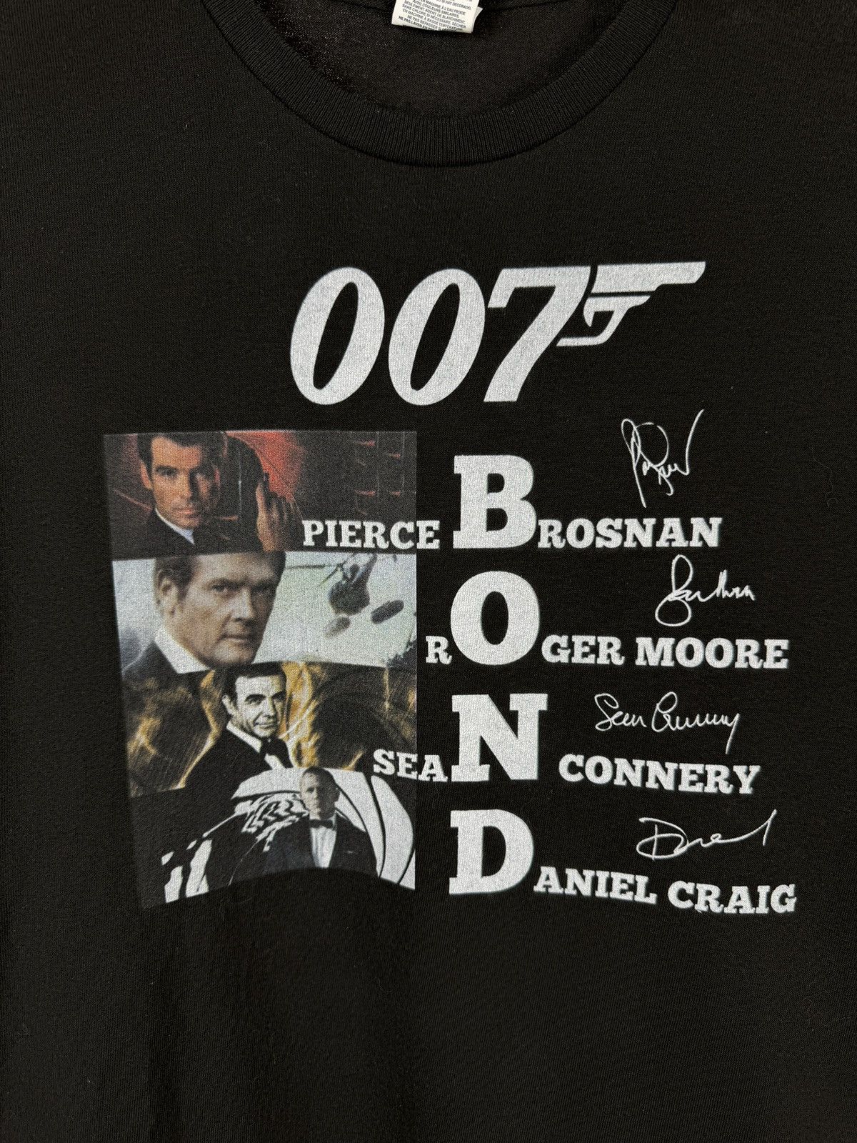 Delta × Vintage Vintage Delta Pro weight cinema 007 agent tee shirt Size US L / EU 52-54 / 3 - 4 Thumbnail