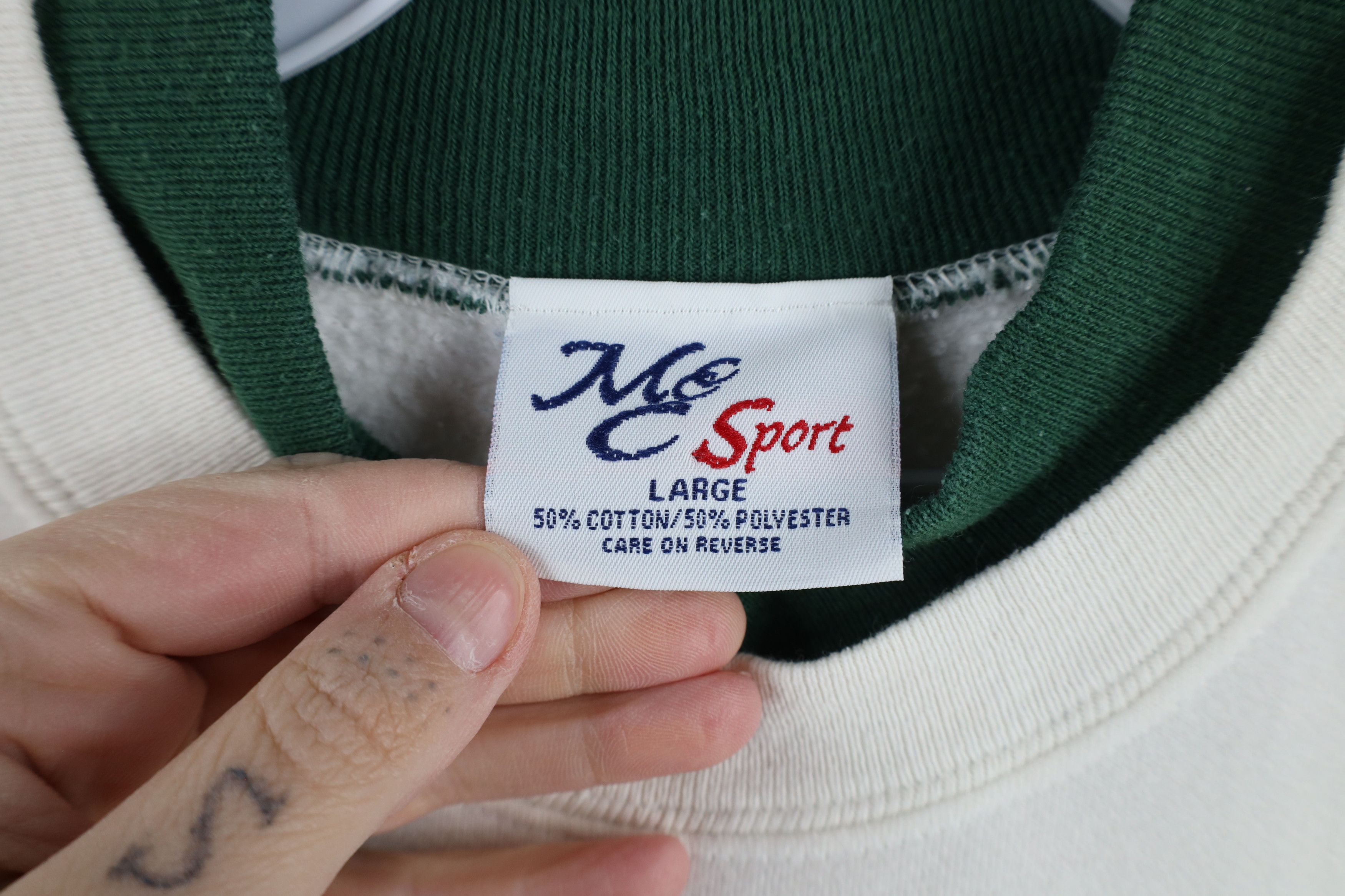 Vintage Vintage 90s Streetwear Fall Scarecrow Layered Sweatshirt Size L / US 10 / IT 46 - 7 Thumbnail
