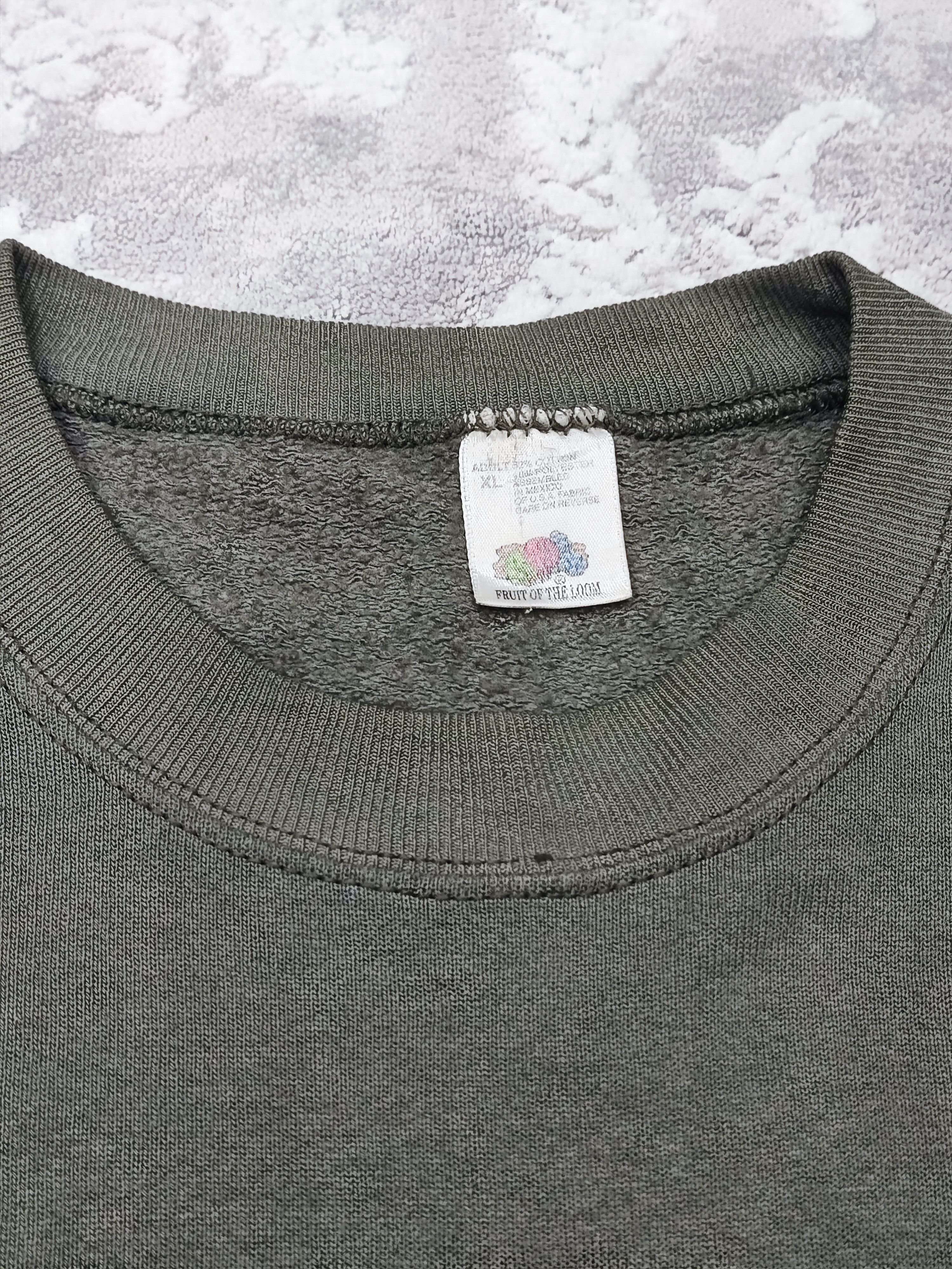Nike Vintage 90's Big Swoosh Logo Distressed Sweatshirt Size US XL / EU 56 / 4 - 7 Thumbnail