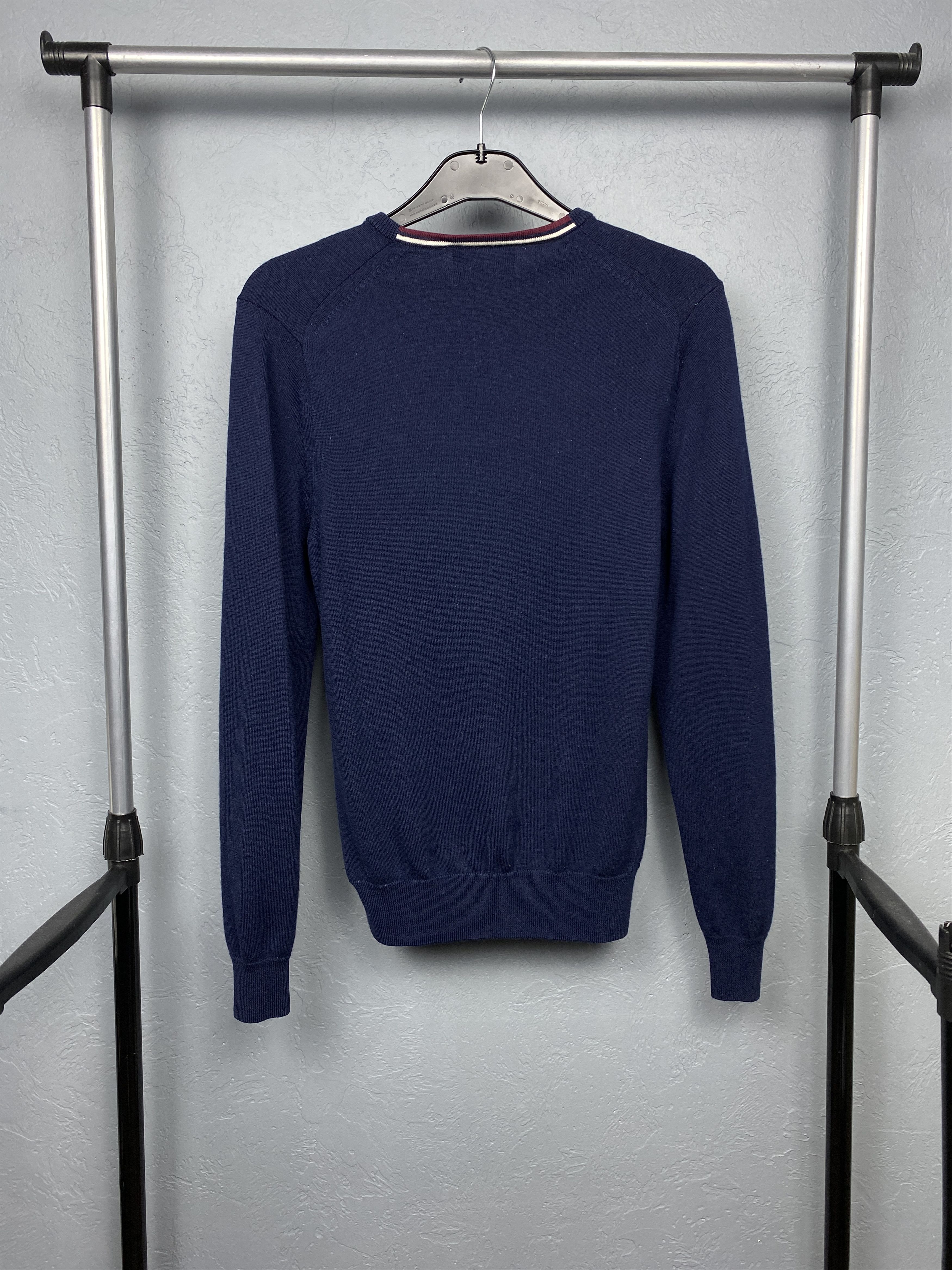 Fred Perry Fred Perry Vintage Mens Merino Wool Sweater Size US M / EU 48-50 / 2 - 7 Thumbnail