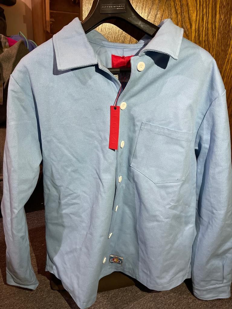 Fugazi WHITE COLLAR WORK JACKET BLUE Size US L / EU 52-54 / 3 - 1 Thumbnail