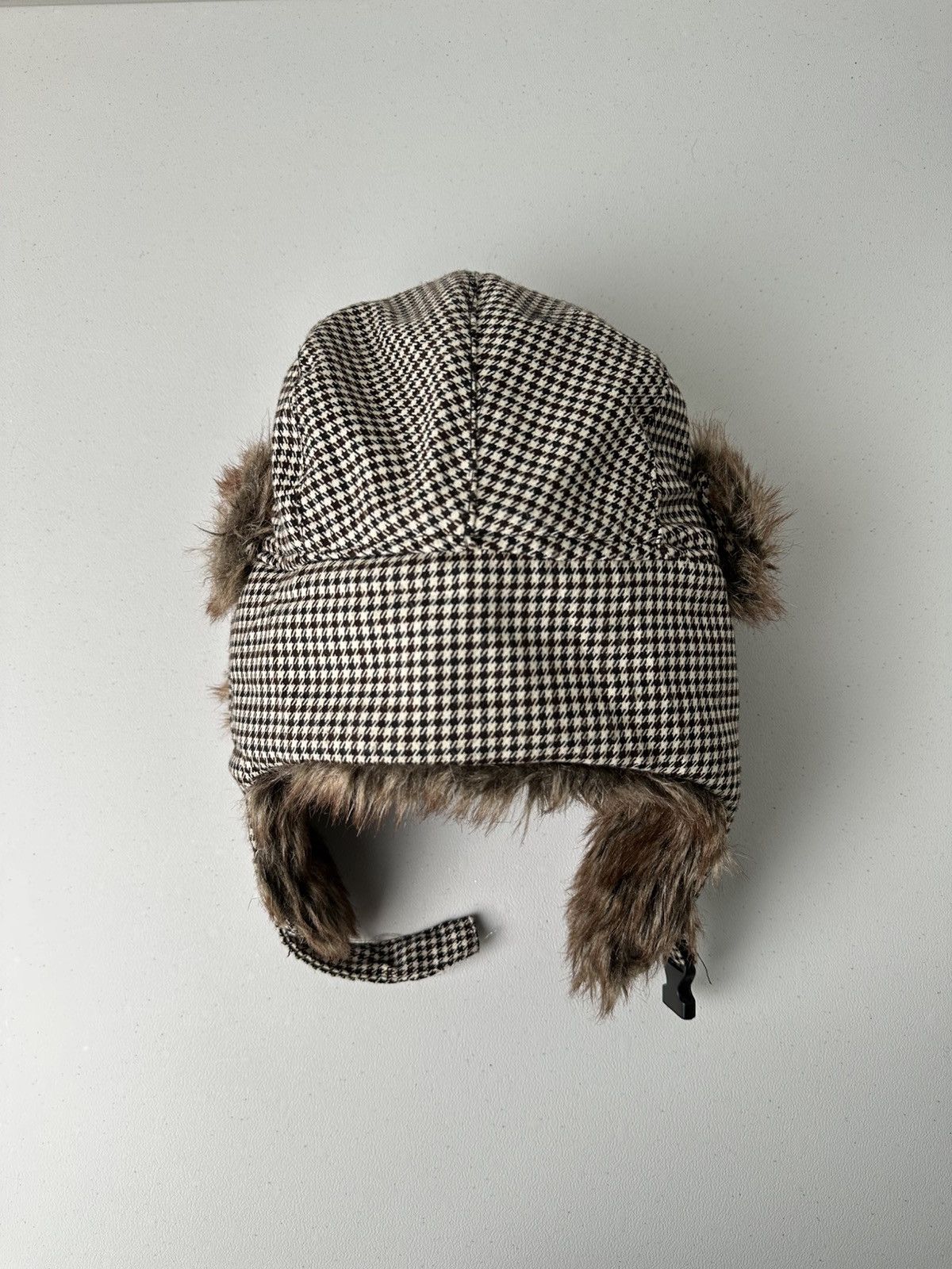 Vintage Vintage Y2k Ushanka Fuzzy Hat Fur Faux Size ONE SIZE - 4 Thumbnail
