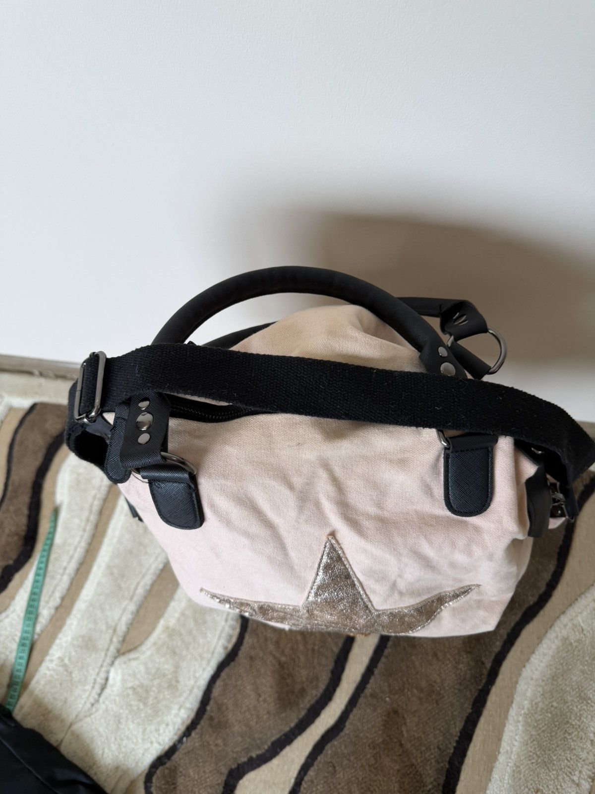 Japanese Brand Vintage Y2K Cotton Hippie Bag With Pockets Streetwear Size ONE SIZE - 5 Thumbnail