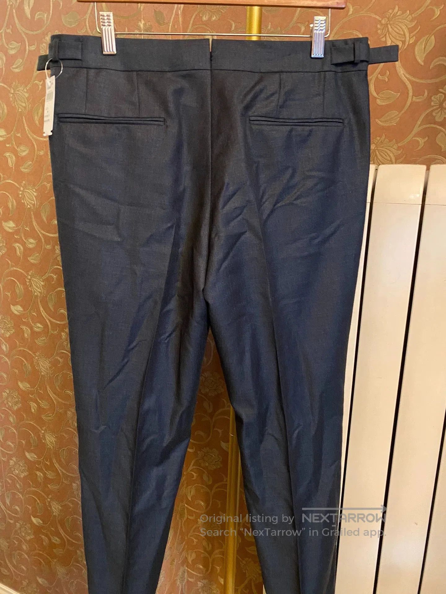 Ermenegildo Zegna Black Tailored Pants with Belt Size 32. Size US 32 / EU 48 - 3 Thumbnail