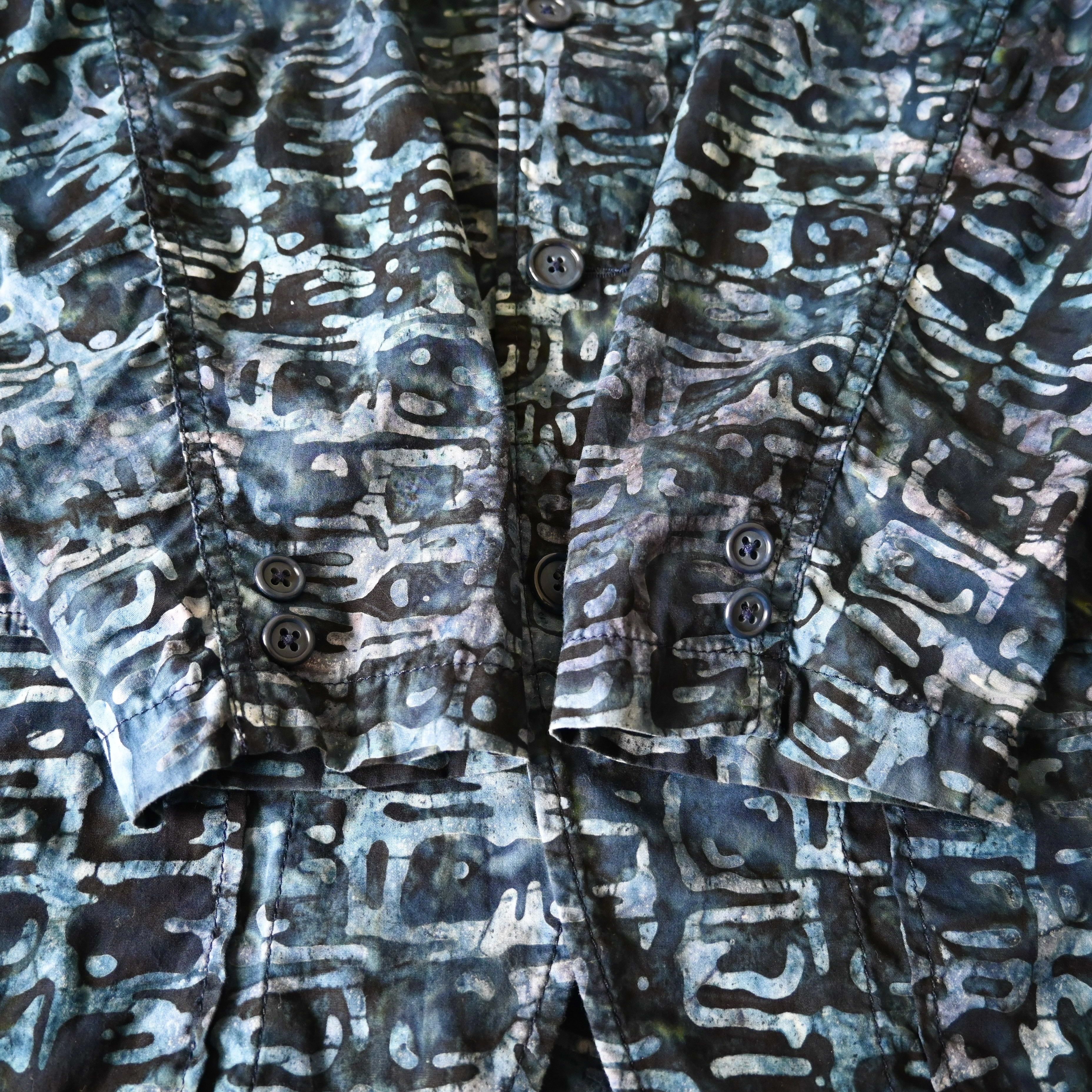 Rough & Tumble Rough & Tumble for Nepenthes batik tailored shirt jacket Size US S / EU 44-46 / 1 - 16 Thumbnail