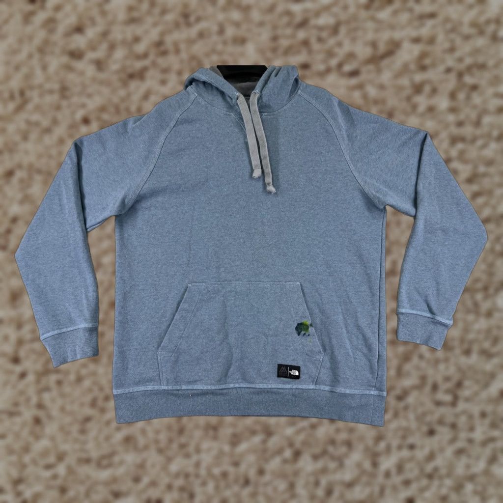 The North Face VINTAGE is not applicable; The North Face Hoodie Men XL Blue Pullover Logo Sweatshirt Size US XL / EU 56 / 4 - 1 Thumbnail