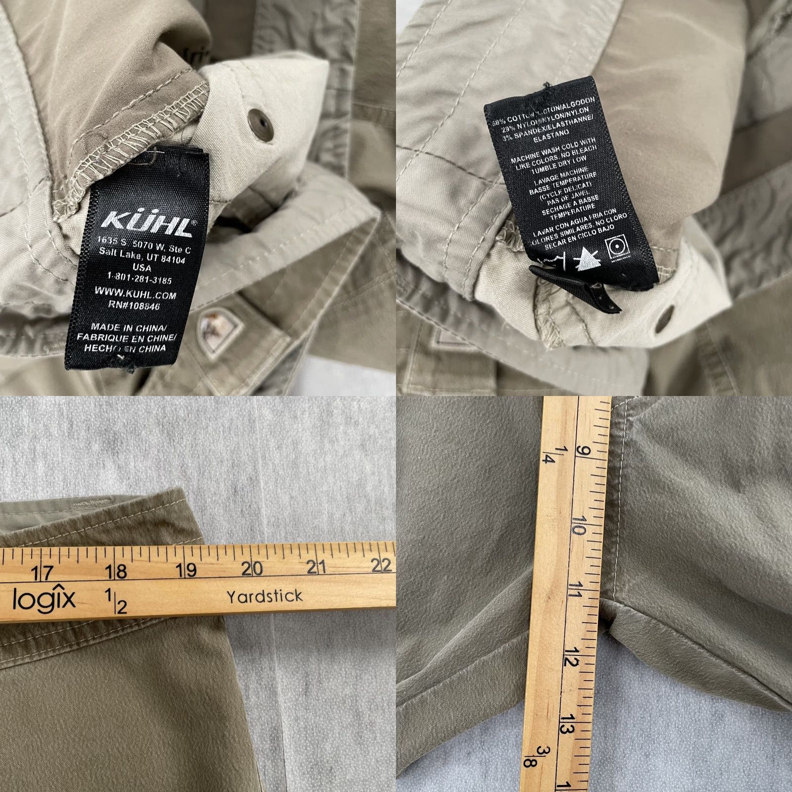 Vintage Kuhl Revolvr Pants Adult 38 Brown Durable Hiking Utility Mens Size US 38 / EU 54 - 8 Thumbnail