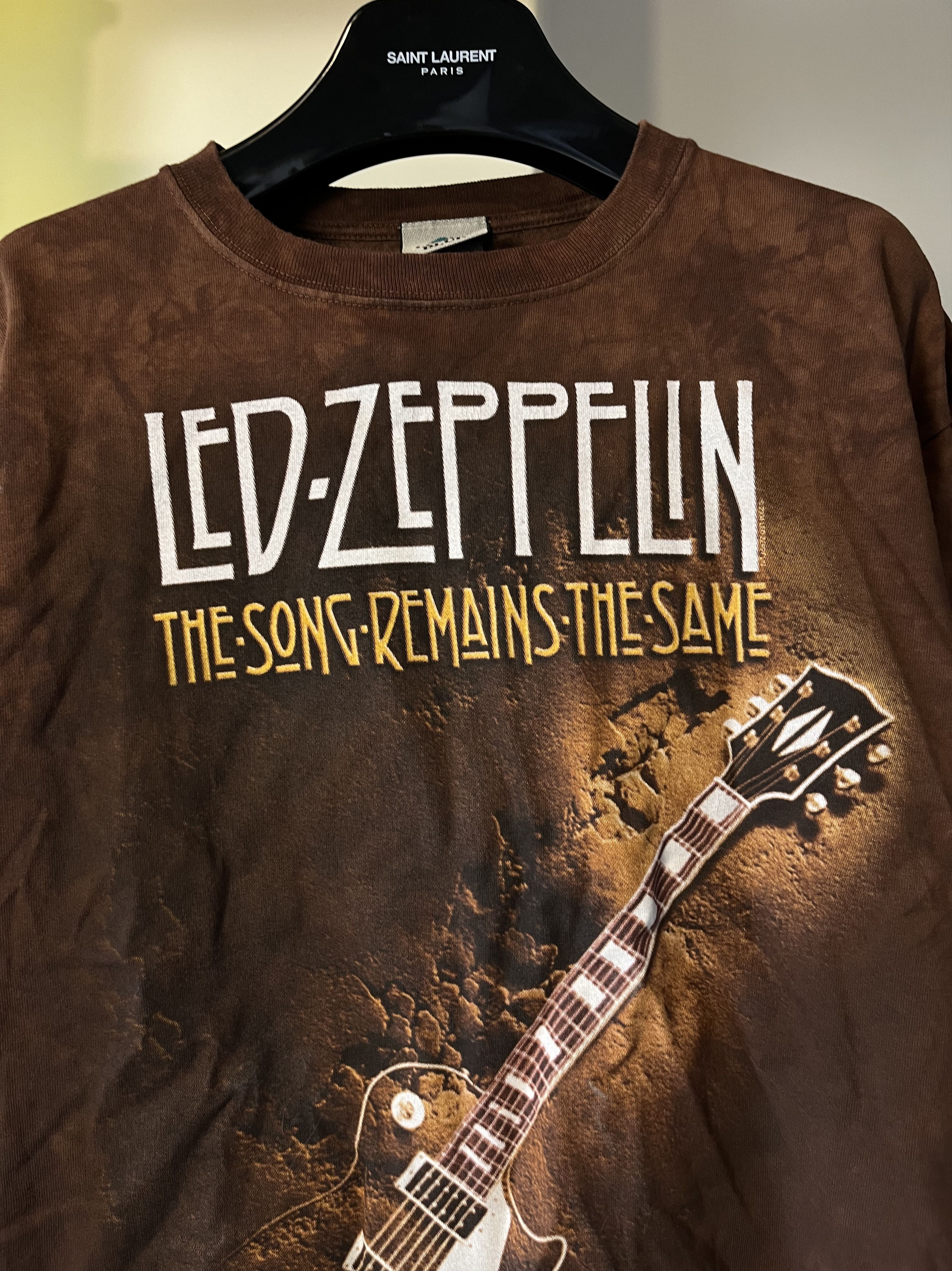 Liquid Blue Vintage Liquid Blue Led Zeppelin tie dye band t-shirt Size US L / EU 52-54 / 3 - 3 Thumbnail