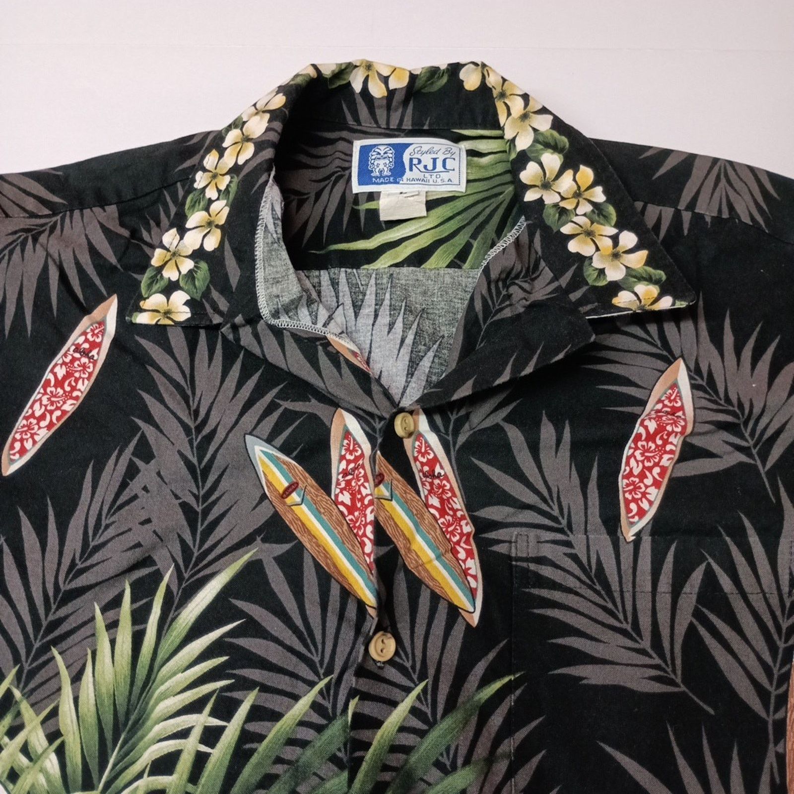 Other RJC Hawain Shift Men's Size L Large Aloha Made In Hawaii Size US L / EU 52-54 / 3 - 2 Thumbnail
