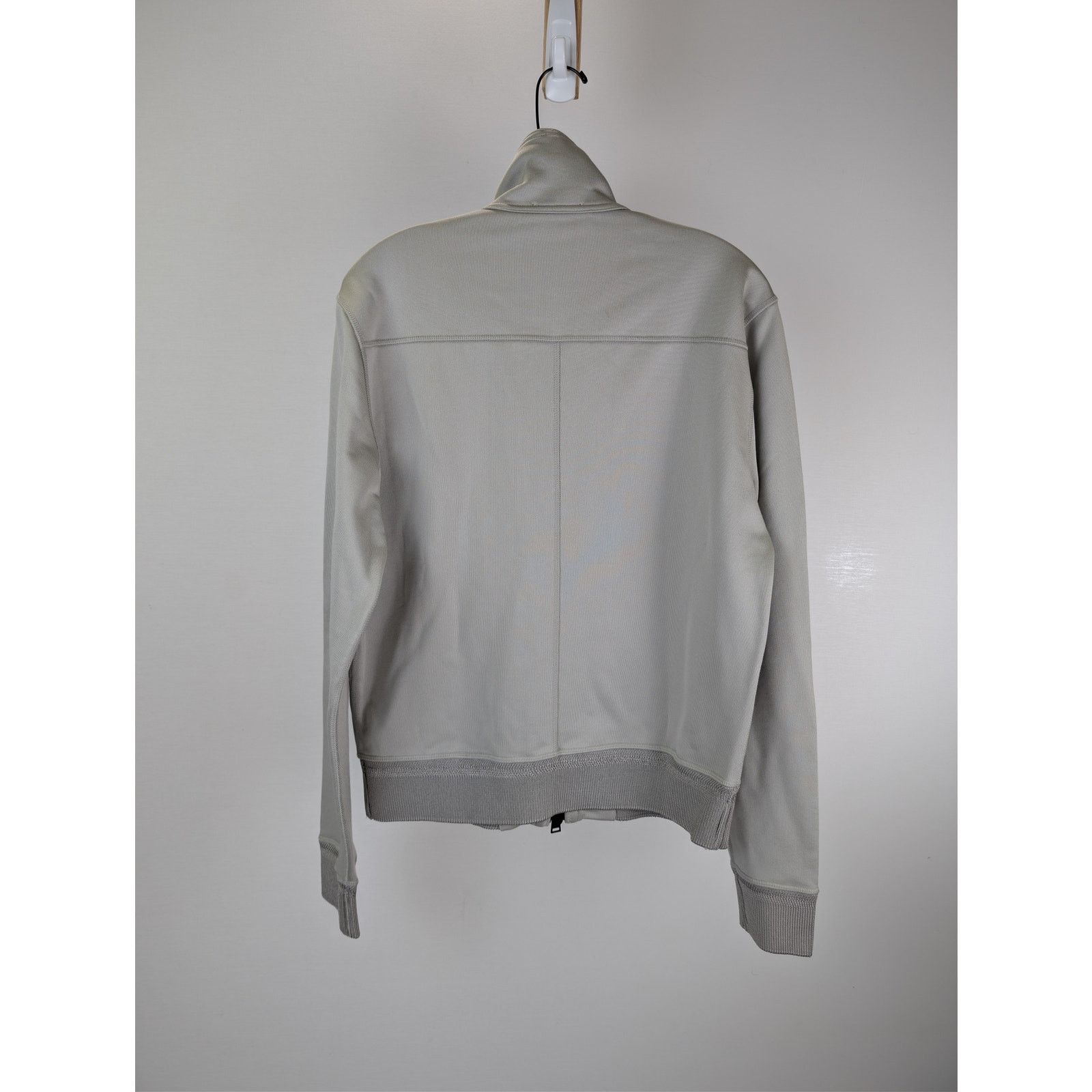 Tom Ford o1rshd1 CC20 zip-up jacket with leather trims in Grey Size US M / EU 48-50 / 2 - 10 Thumbnail
