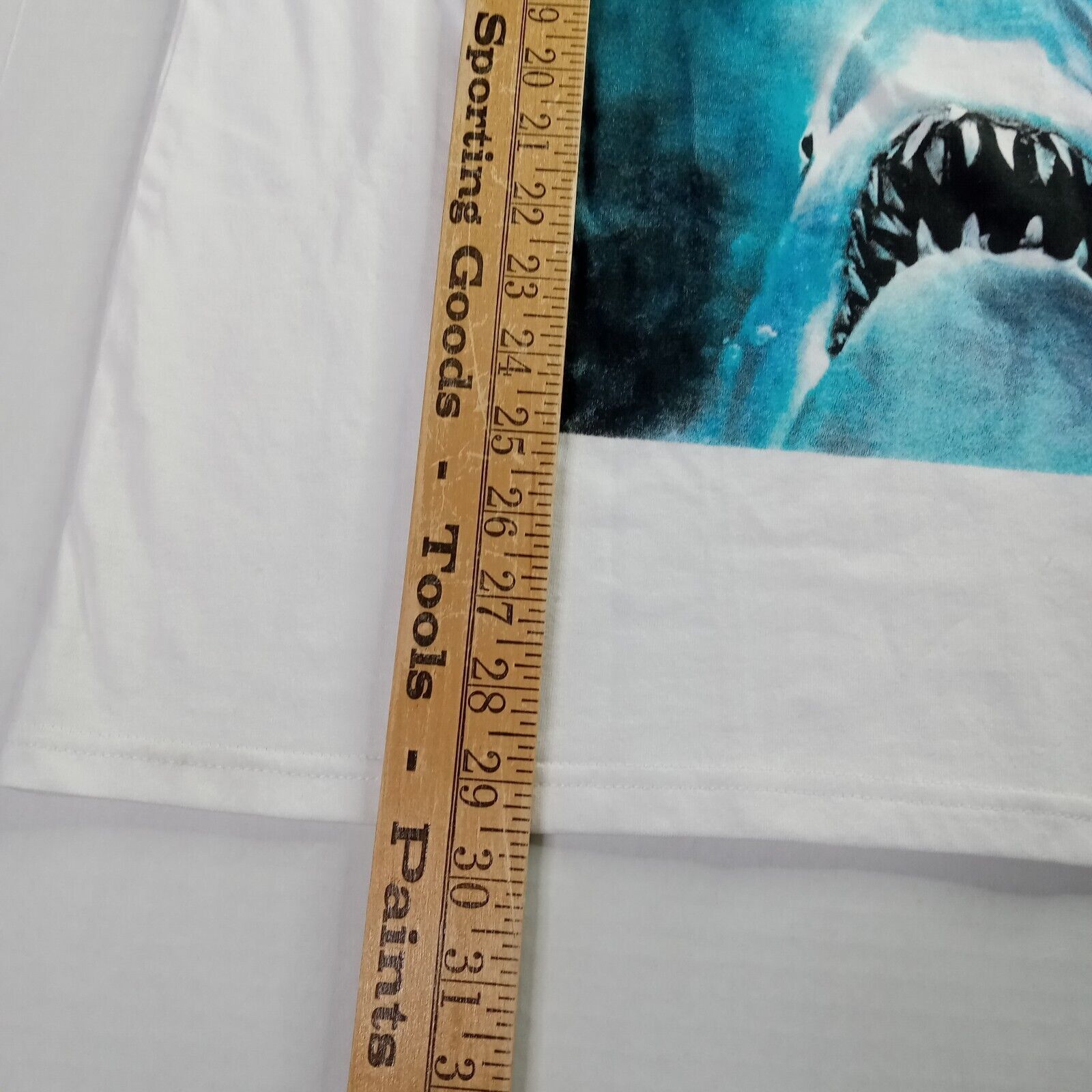 & Other Stories Universal Jaws Shark Tank Top Muscle Shirt Mens Size L White Size US L / EU 52-54 / 3 - 5 Thumbnail