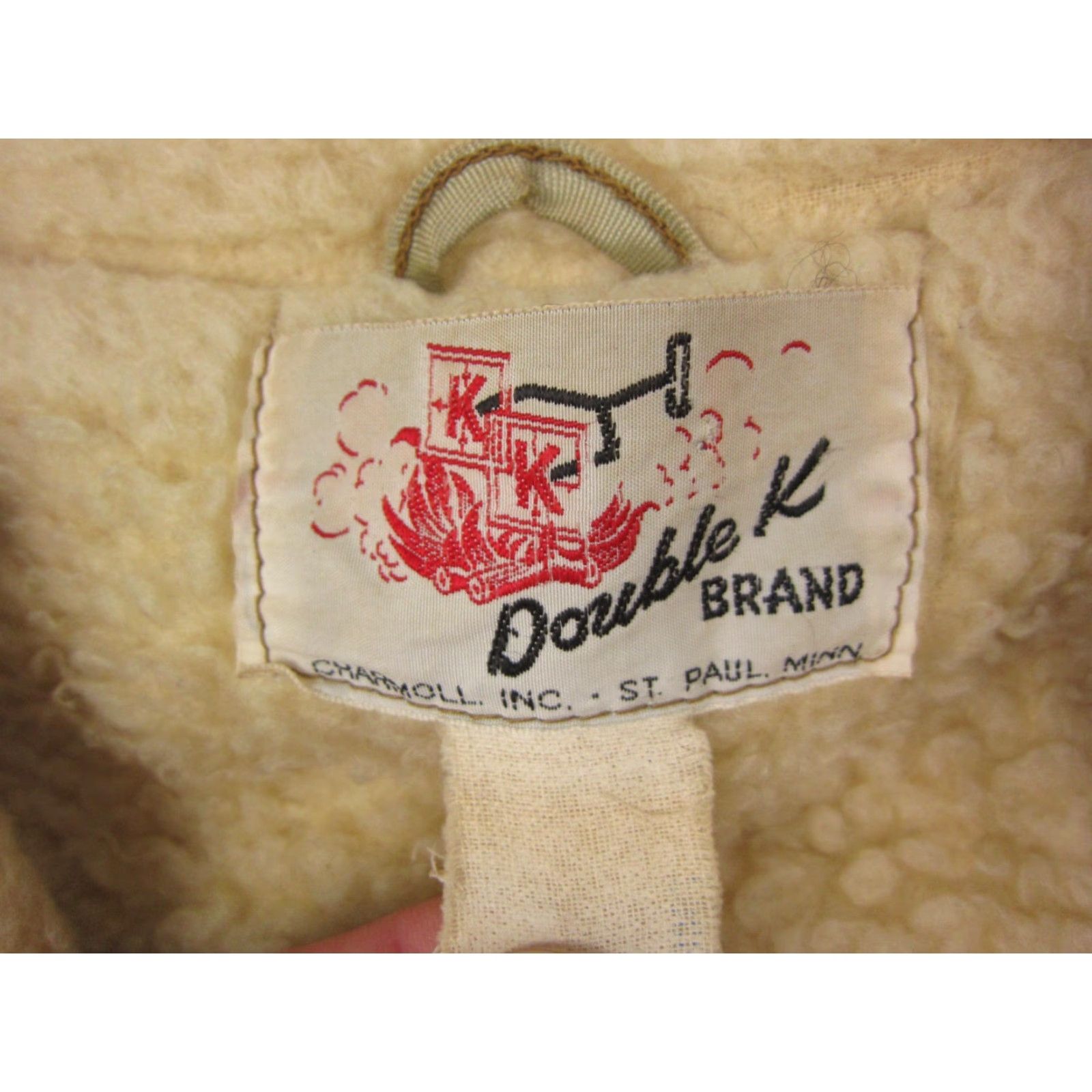Doublet VINTAGE Double K Brand Jacket Mens 40 Brown Suede Bomber Jacket 80s 90s Lined Zipper Button Regular/Adult Mens Size US XXS / EU 40 - 4 Thumbnail