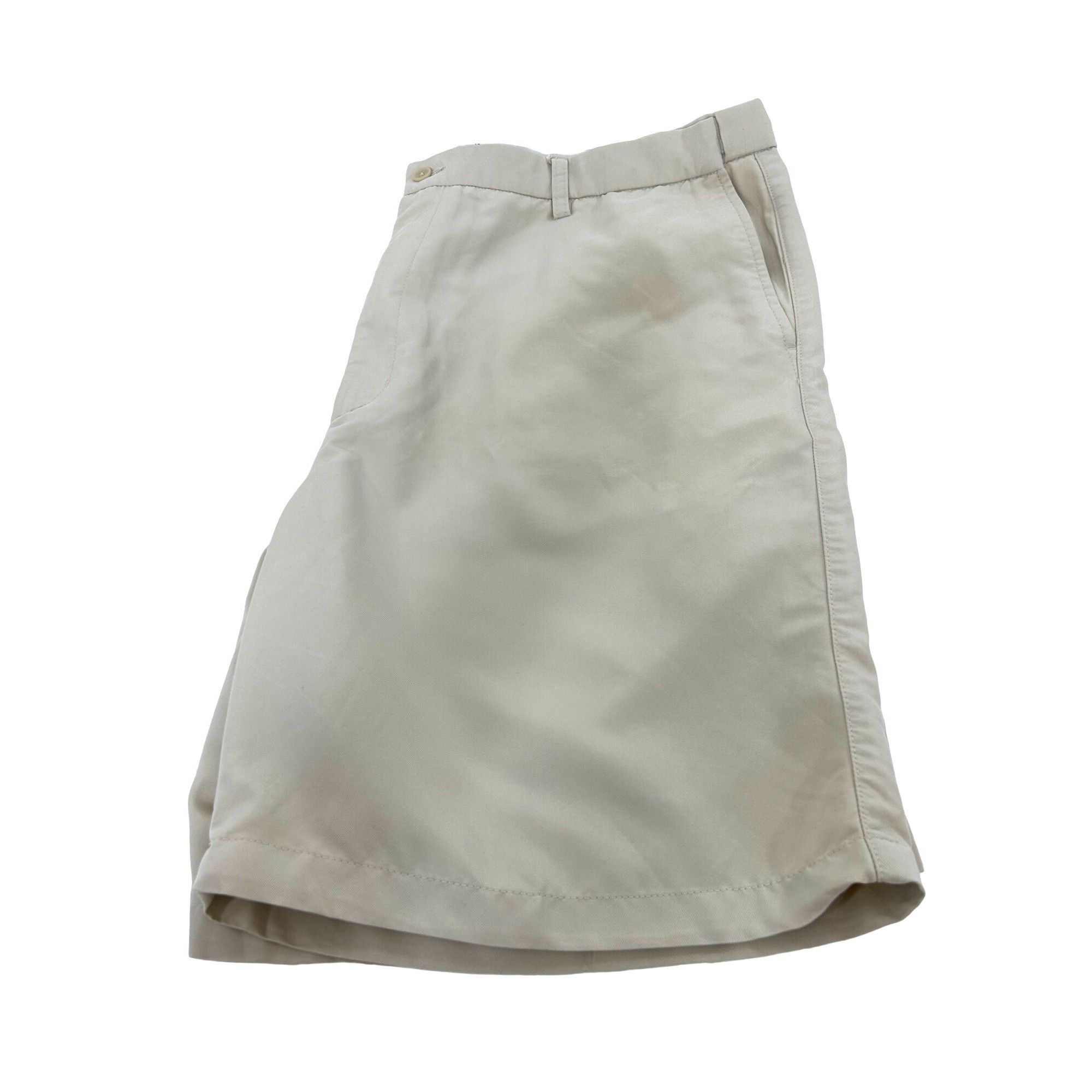 Alfani Alfani Men's Cream Golf Shorts 42 Modal/Polyester Zip Button Size US 42 / EU 58 - 11 Thumbnail