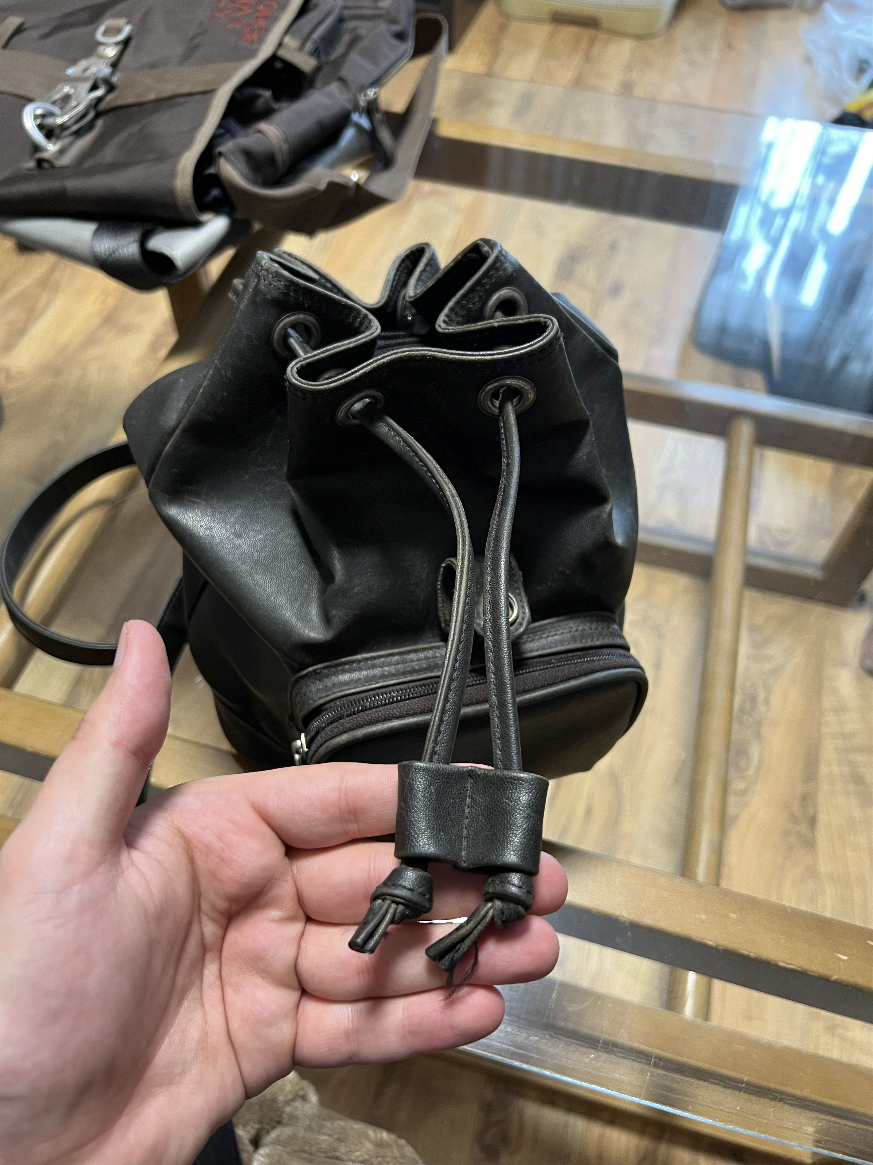 Guess Guess Vintage Leather Mini Bag Size ONE SIZE - 13 Thumbnail