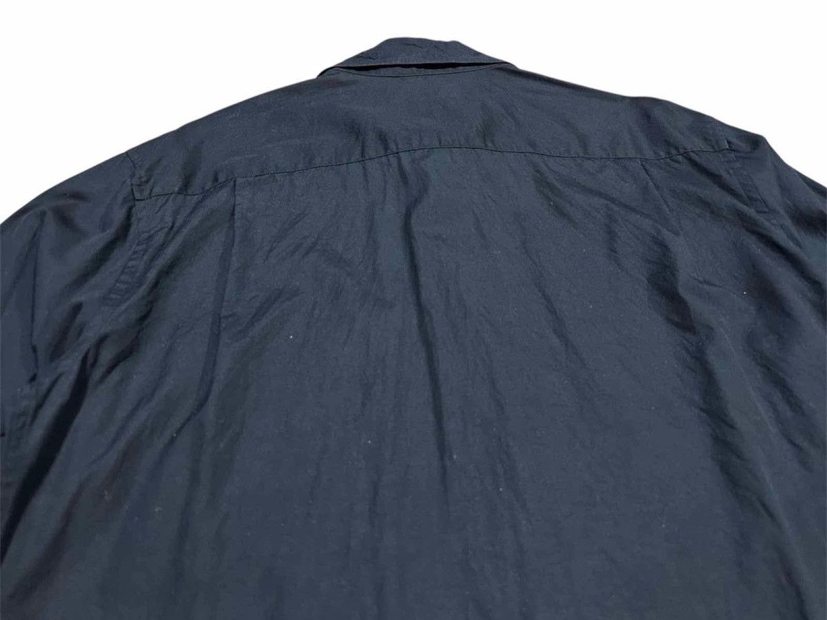 Issey Miyake 🔥Late 90s Vintage Issey Miyake Black Shirt Size US L / EU 52-54 / 3 - 9 Thumbnail